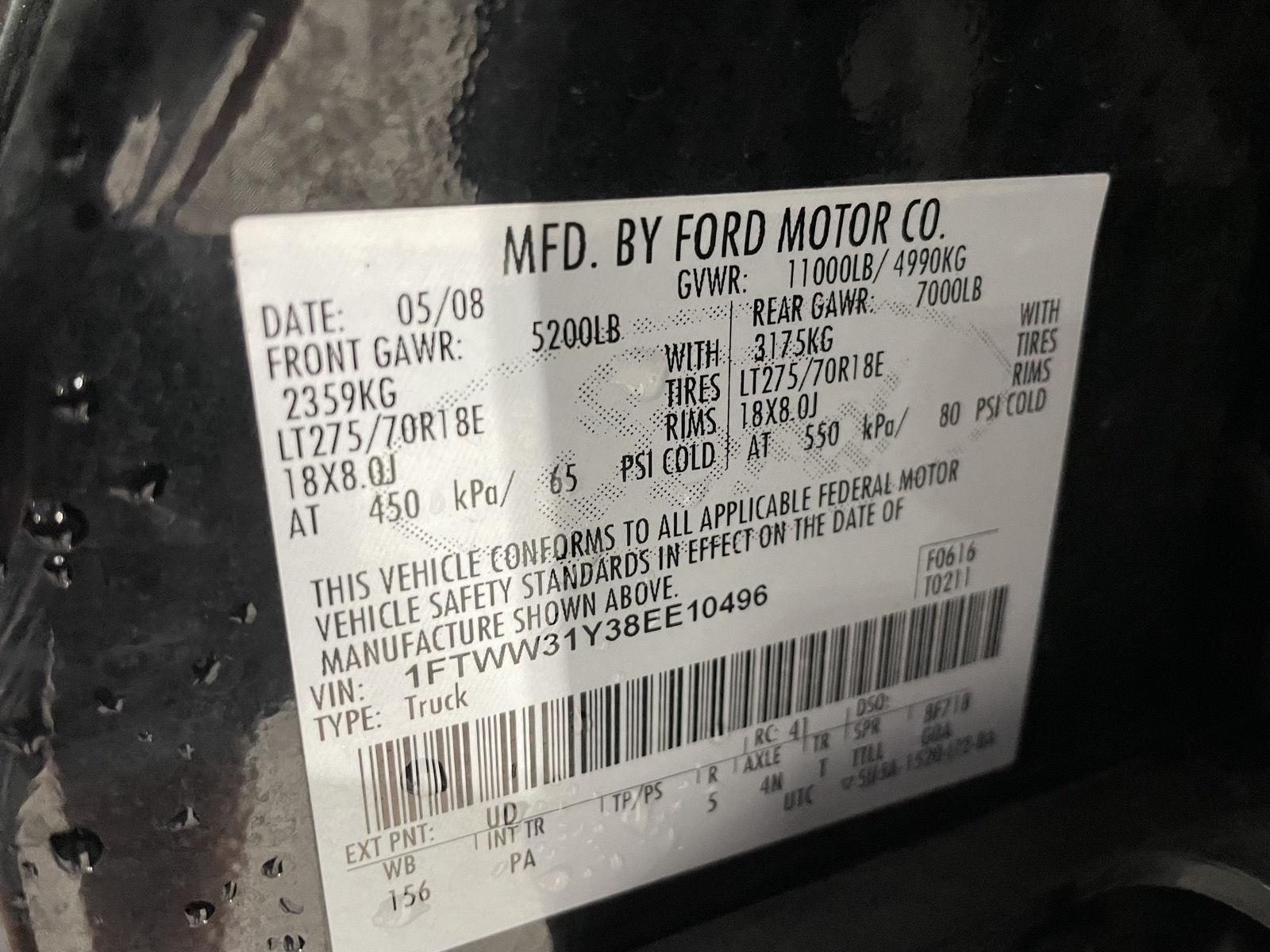 Pre-Owned 2008 Ford Super Duty F-350 SRW for sale in St. Joseph MO