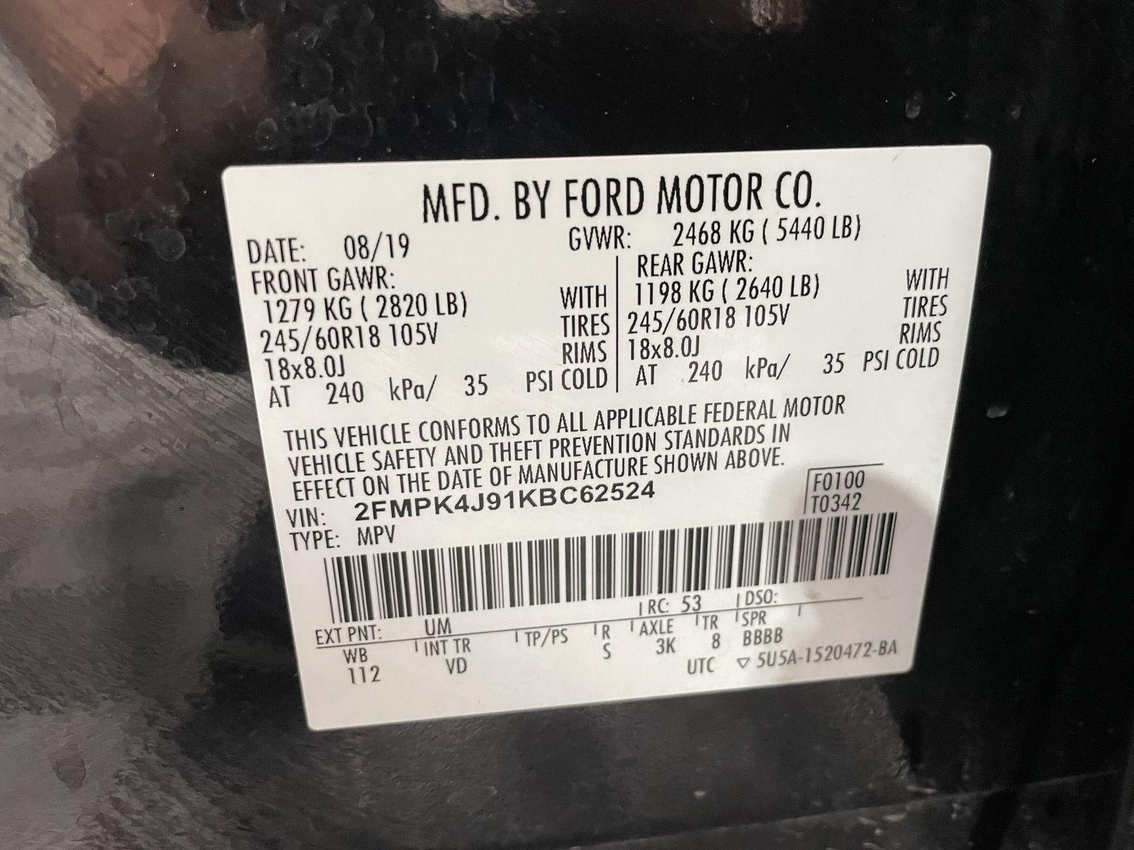 Pre-Owned 2019 Ford Edge for sale in St. Joseph MO