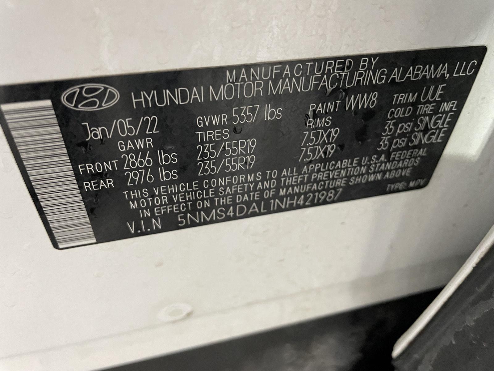 Pre-Owned 2022 Hyundai Santa Fe for sale in St. Joseph MO