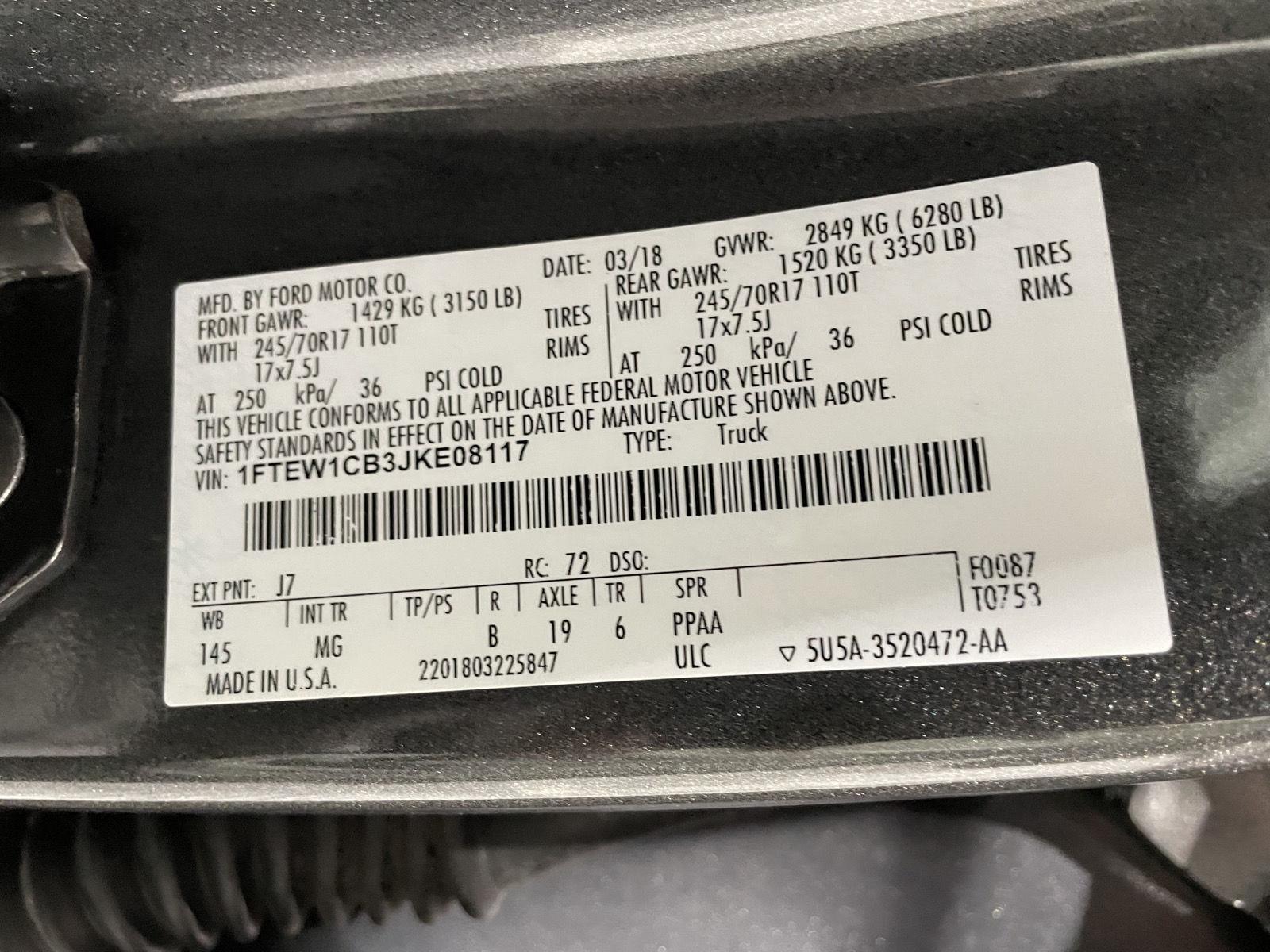 Pre-Owned 2018 Ford F-150 for sale in St. Joseph MO