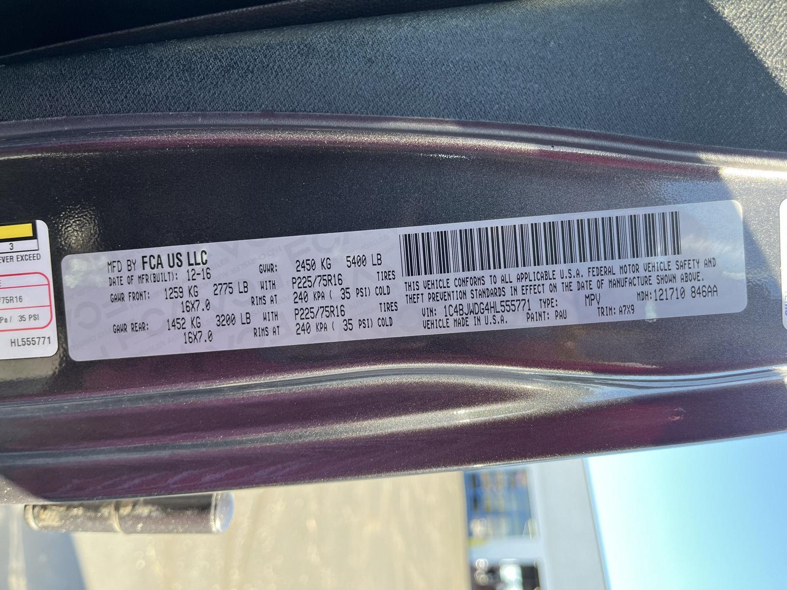 Pre-Owned 2017 Jeep Wrangler Unlimited for sale in St. Joseph MO