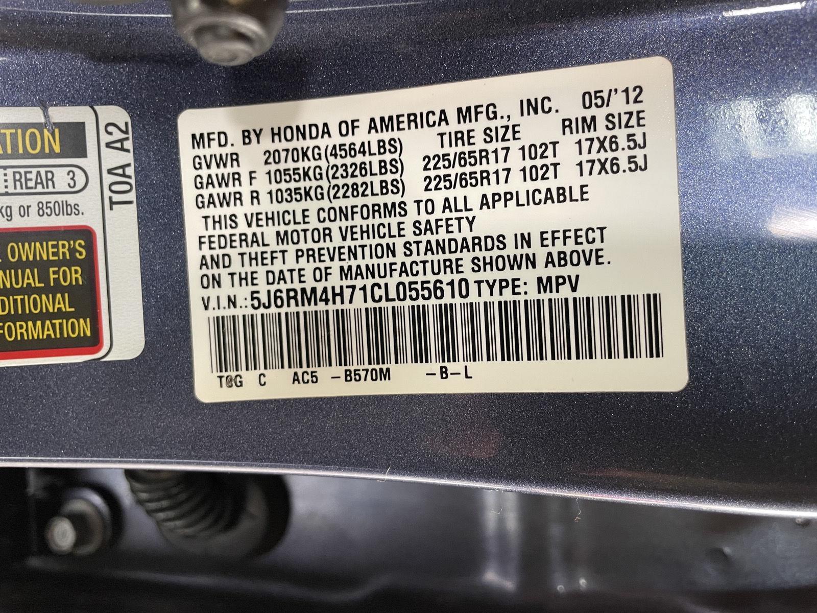 Pre-Owned 2012 Honda CR-V for sale in St. Joseph MO