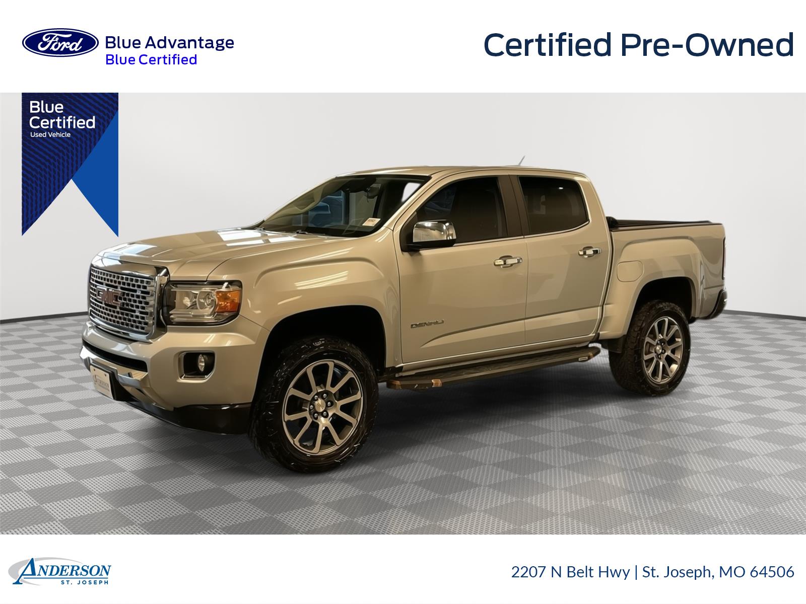 Used 2018 GMC Canyon 4WD Denali Crew Cab Truck for sale in St. Joseph MO