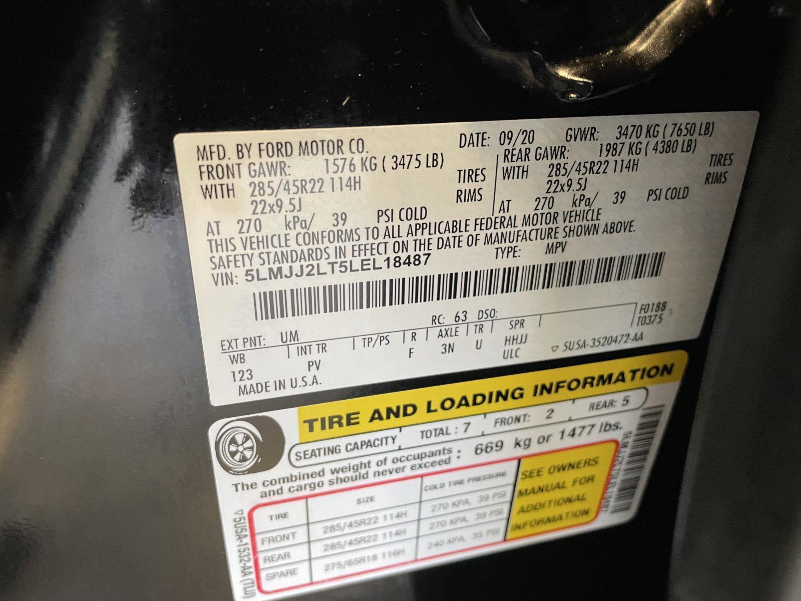 Pre-Owned 2020 Lincoln Navigator for sale in St. Joseph MO