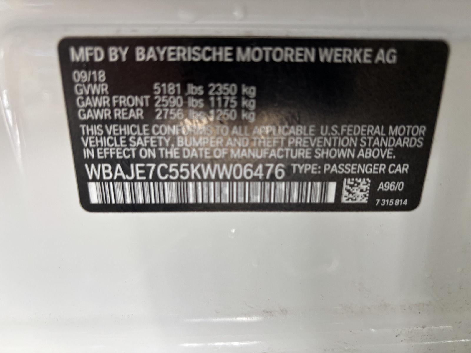 Used 2019 BMW 5 Series 540i xDrive Sedan for sale in St. Joseph MO