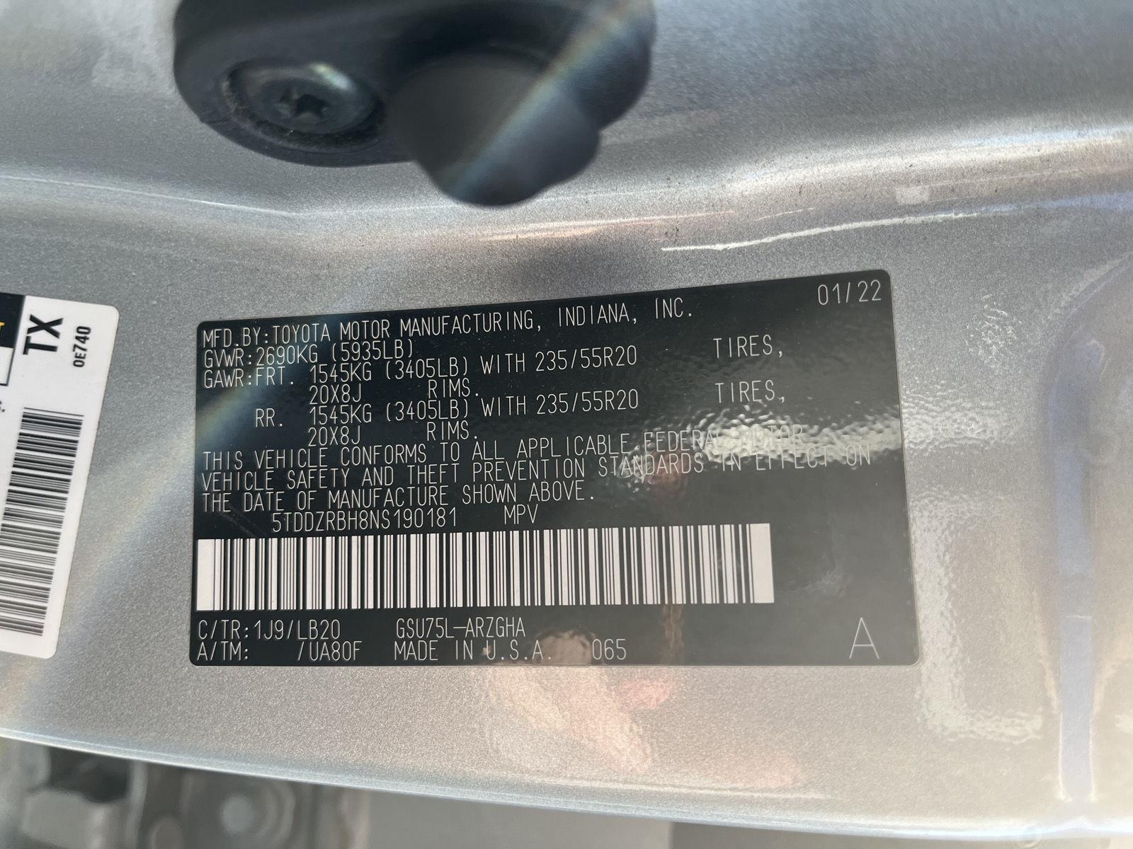 Pre-Owned 2022 Toyota Highlander for sale in St. Joseph MO