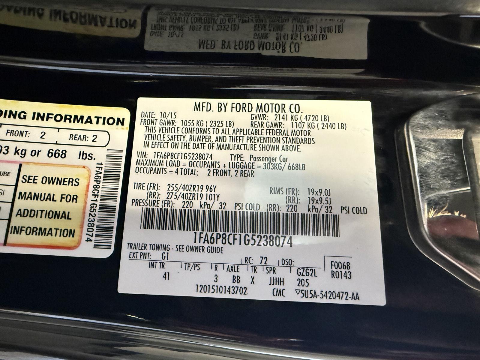 Used 2016 Ford Mustang GT Premium Coupe for sale in St. Joseph MO