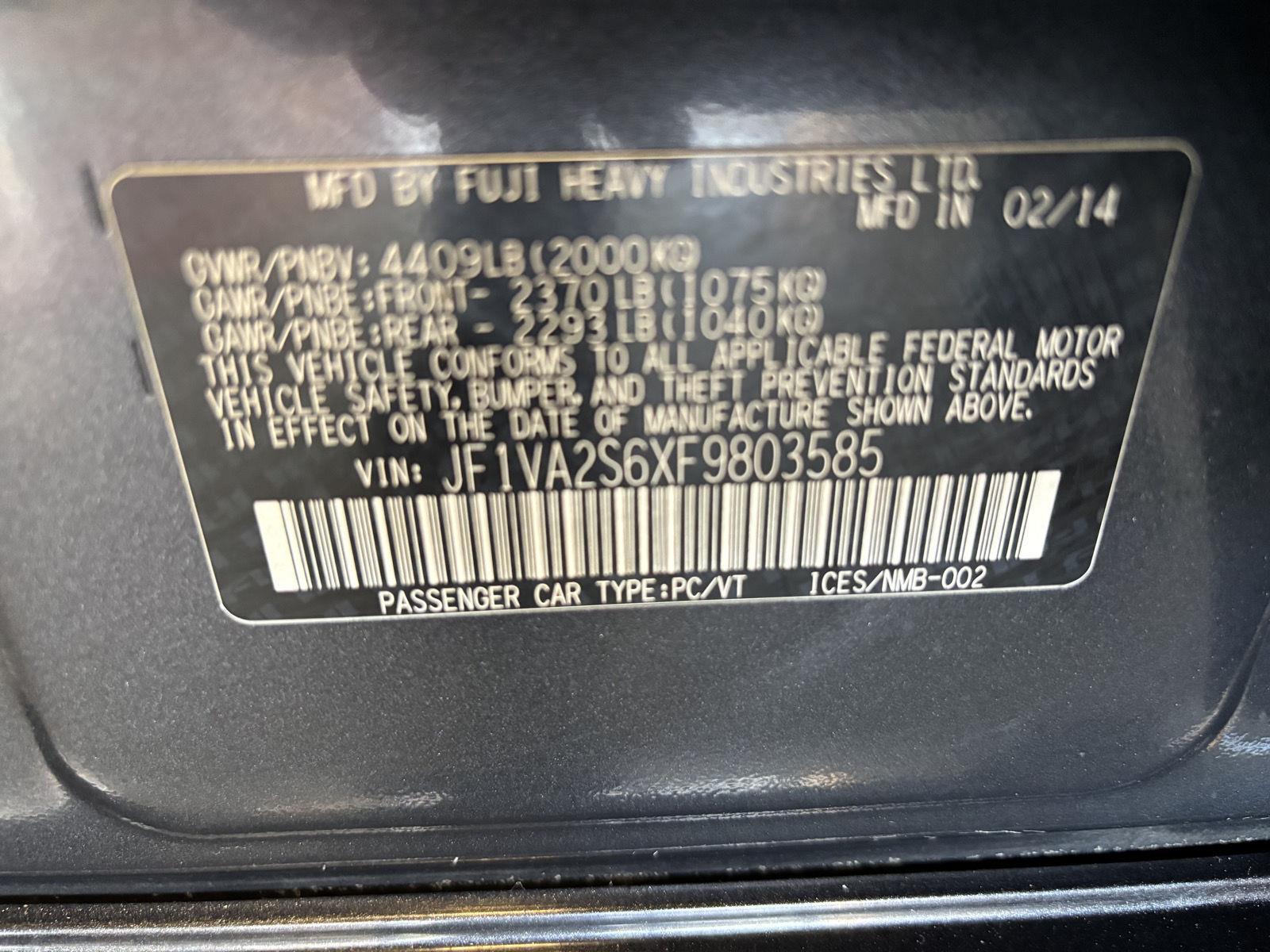 Used 2015 Subaru WRX STI for sale in St. Joseph MO