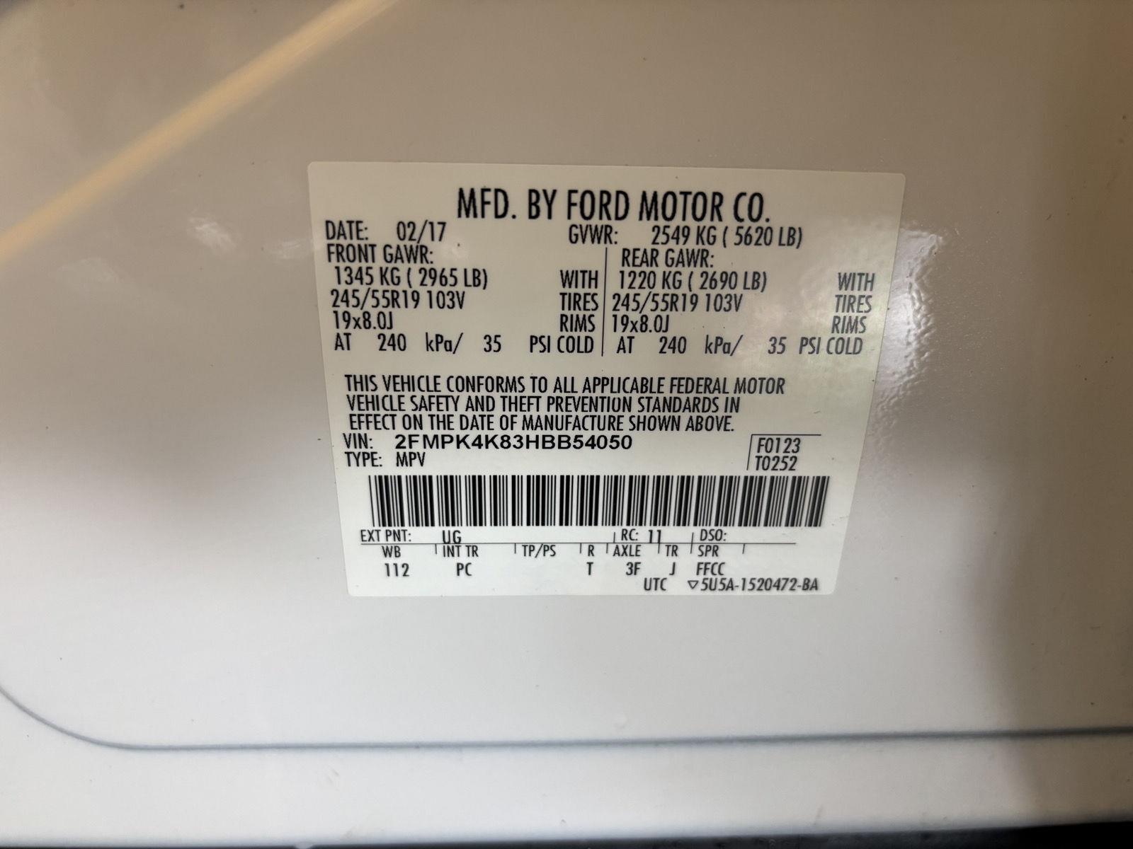 Used 2017 Ford Edge Titanium SUV/Crossover for sale in St. Joseph MO