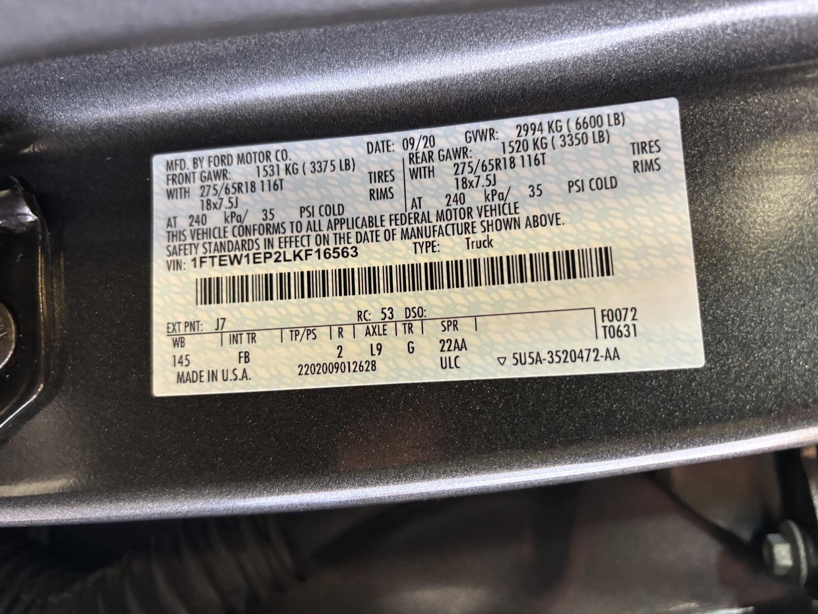 Used 2020 Ford F-150 XLT Crew Cab Truck for sale in St. Joseph MO