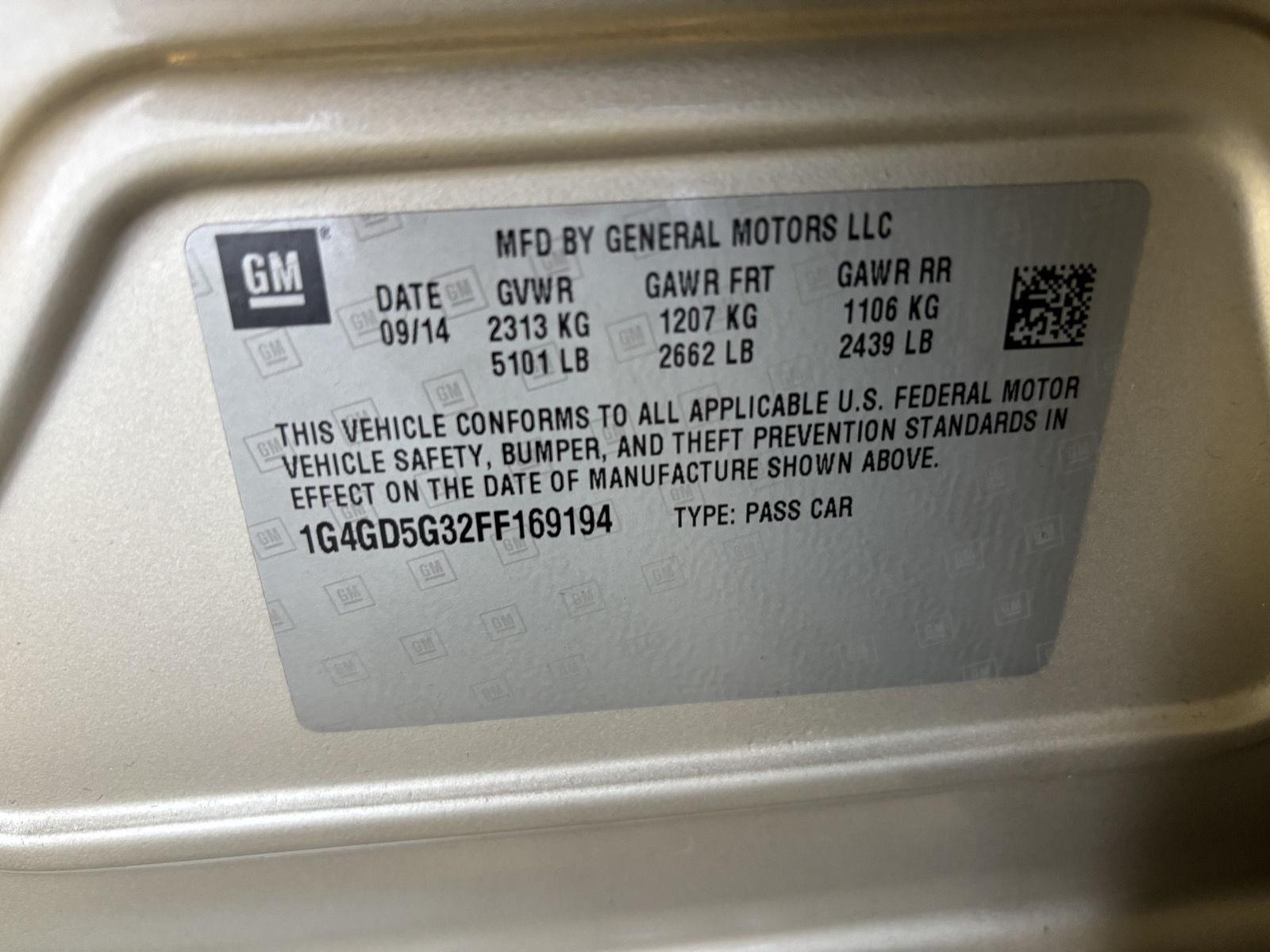 Pre-Owned 2015 Buick LaCrosse for sale in St. Joseph MO