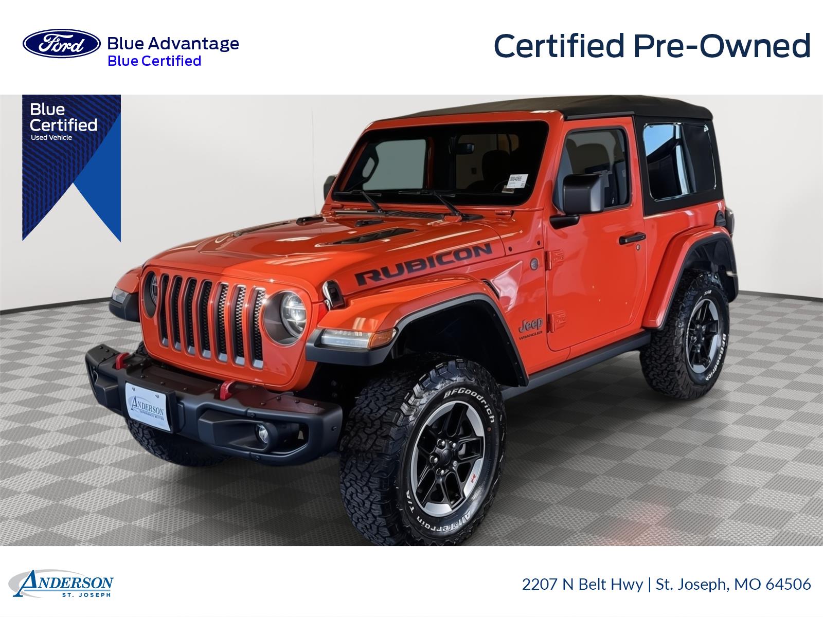 Punkn Metallic Clearcoat 2018 Jeep Wrangler Rubicon 4WD SUV / Crossover Four-Wheel Drive 6-Speed Manual