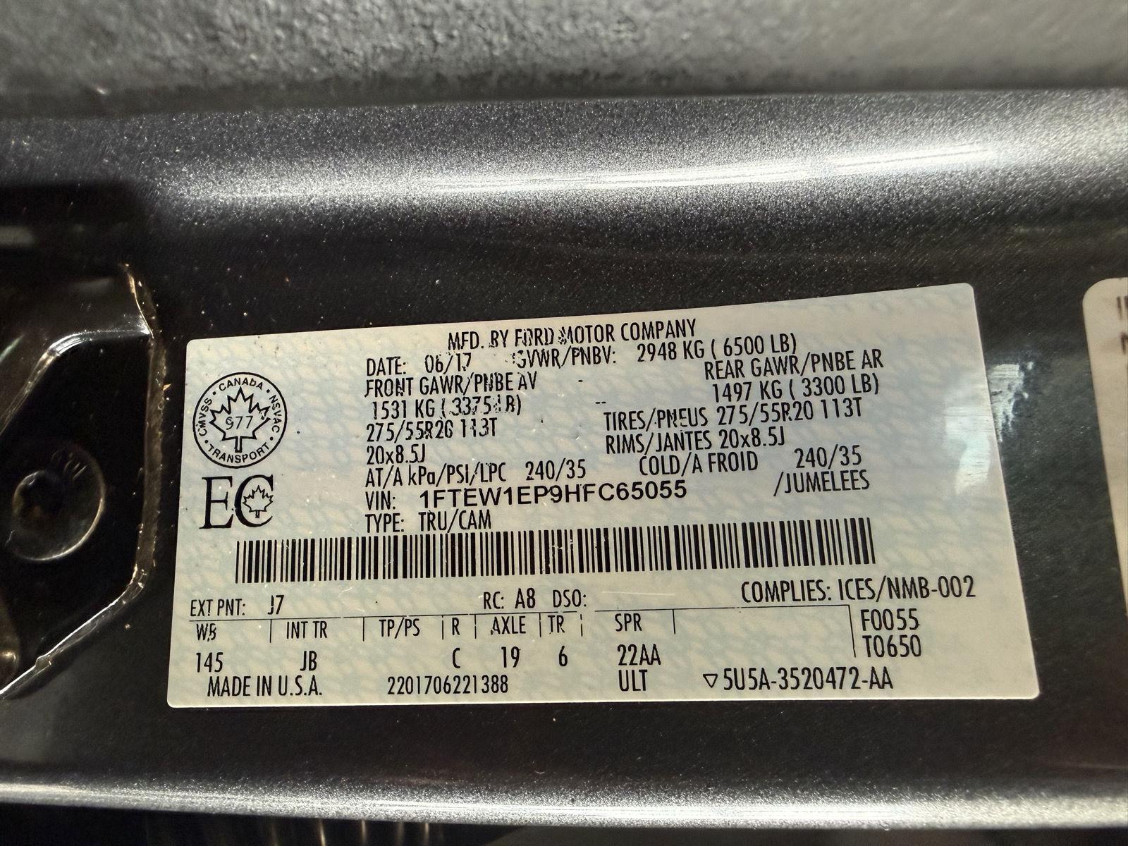 Used 2017 Ford F-150 for sale in St. Joseph MO