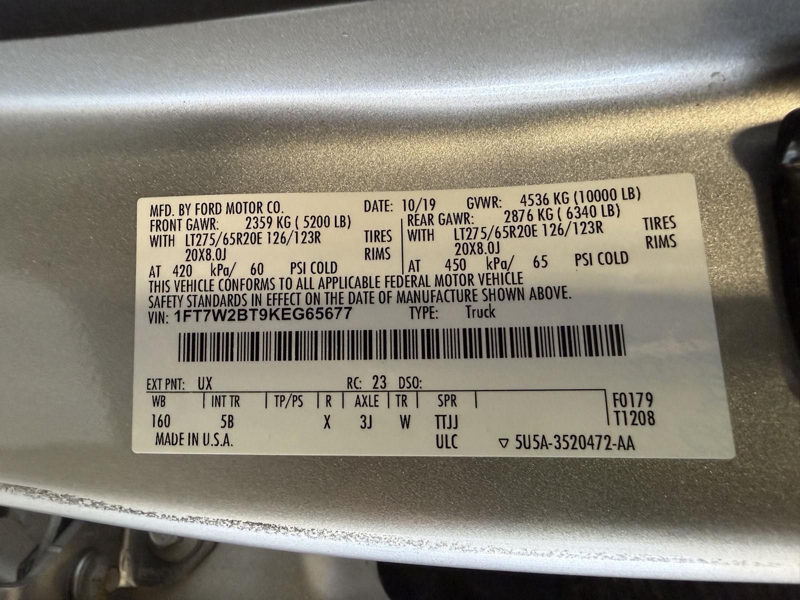 Used 2019 Ford Super Duty F-250 Lariat Crew Cab Truck for sale in St. Joseph MO