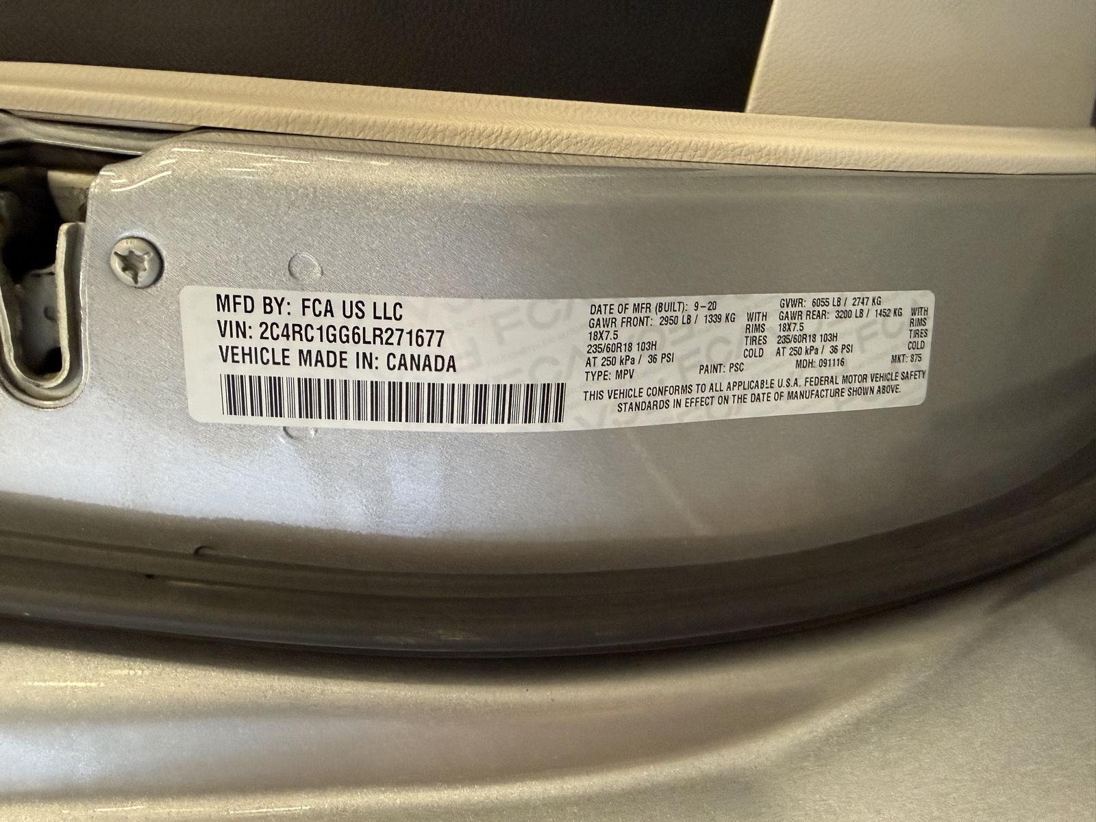 Pre-Owned 2020 Chrysler Pacifica for sale in St. Joseph MO