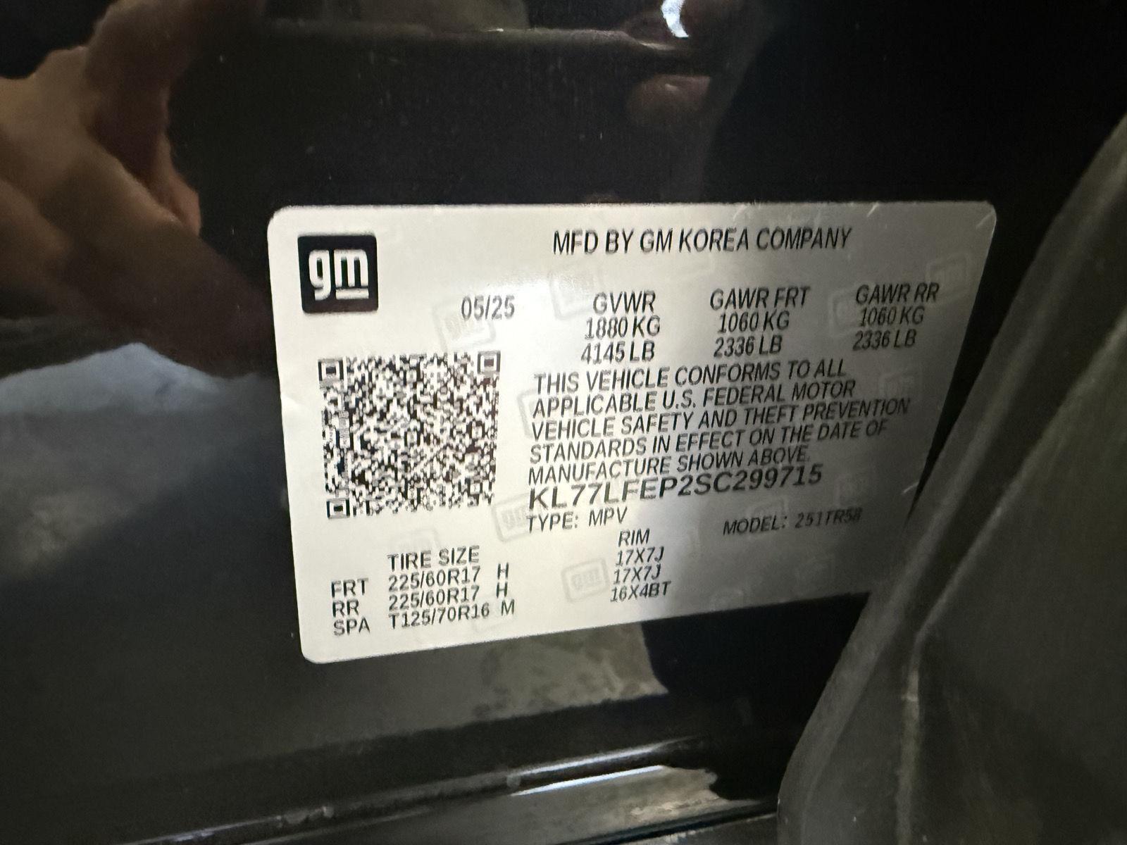 Pre-Owned 2025 Chevrolet Trax for sale in St. Joseph MO