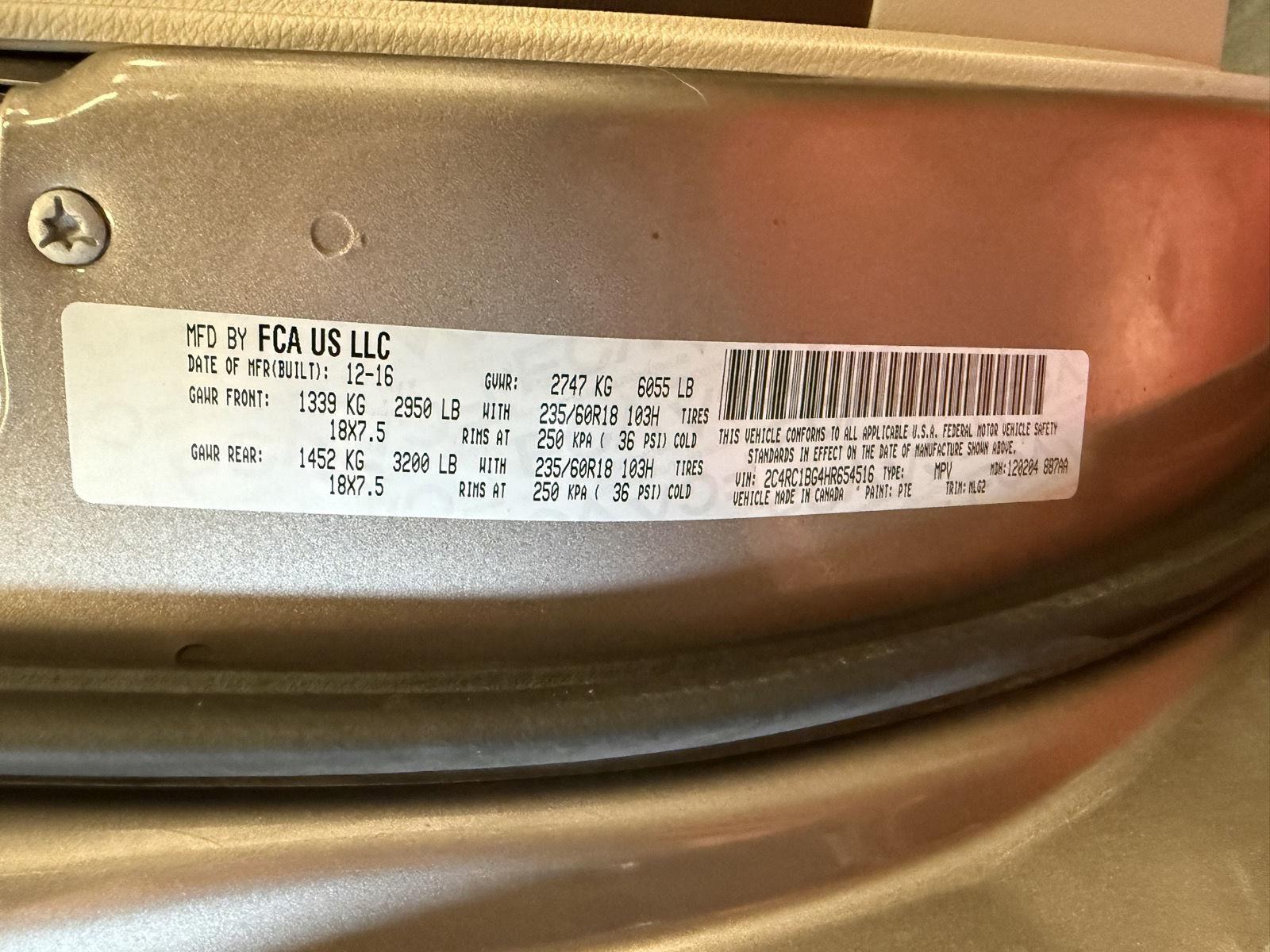 Used 2017 Chrysler Pacifica for sale in St. Joseph MO