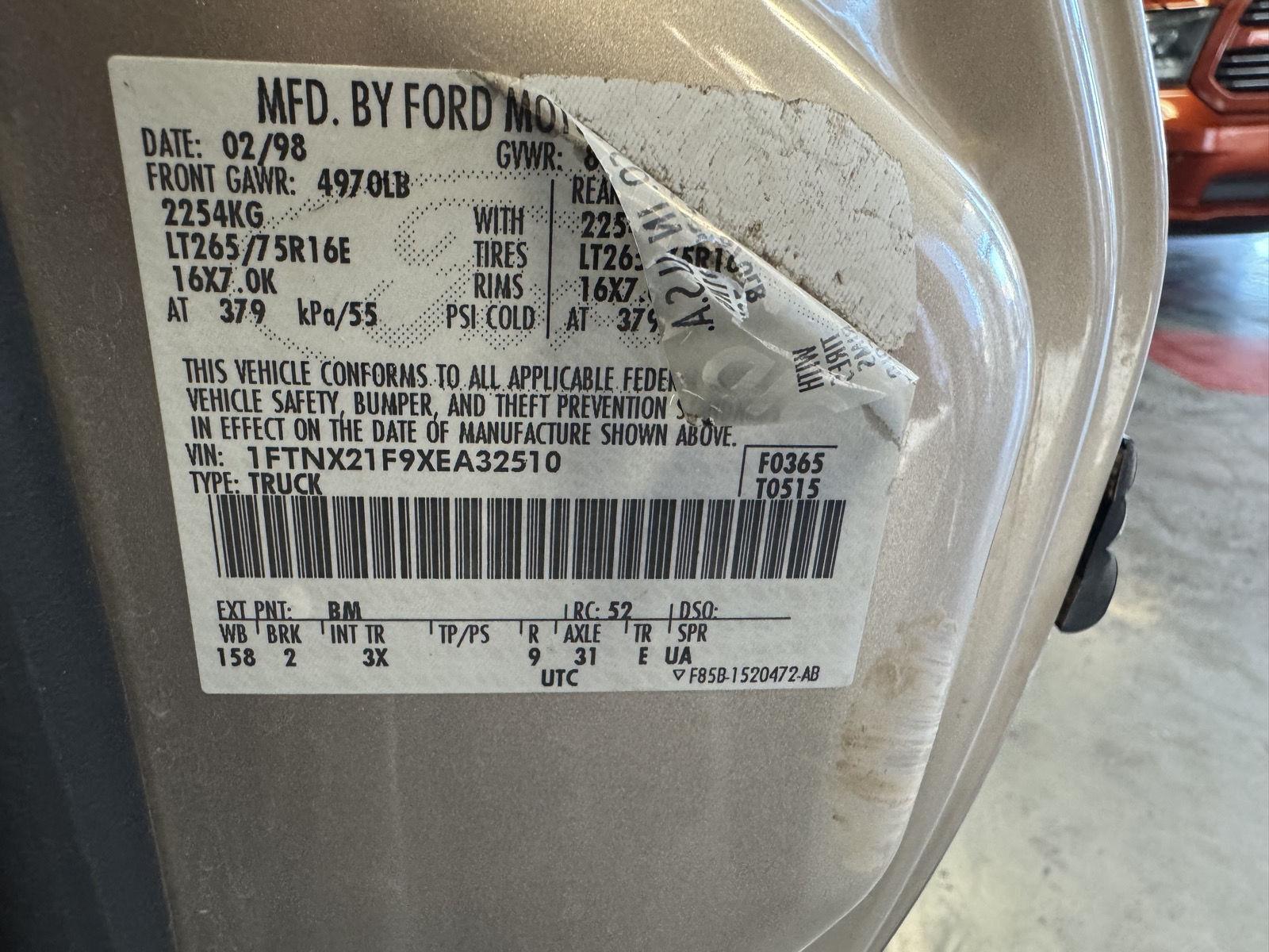 Used 1999 Ford Super Duty F-250 for sale in St. Joseph MO