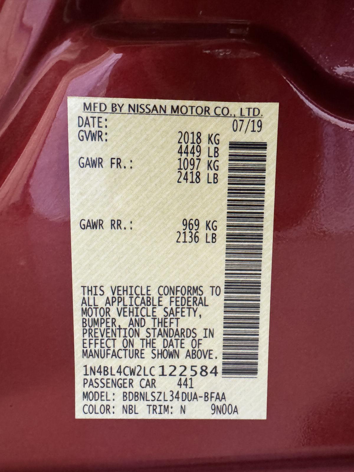 Used 2020 Nissan Altima for sale in St. Joseph MO