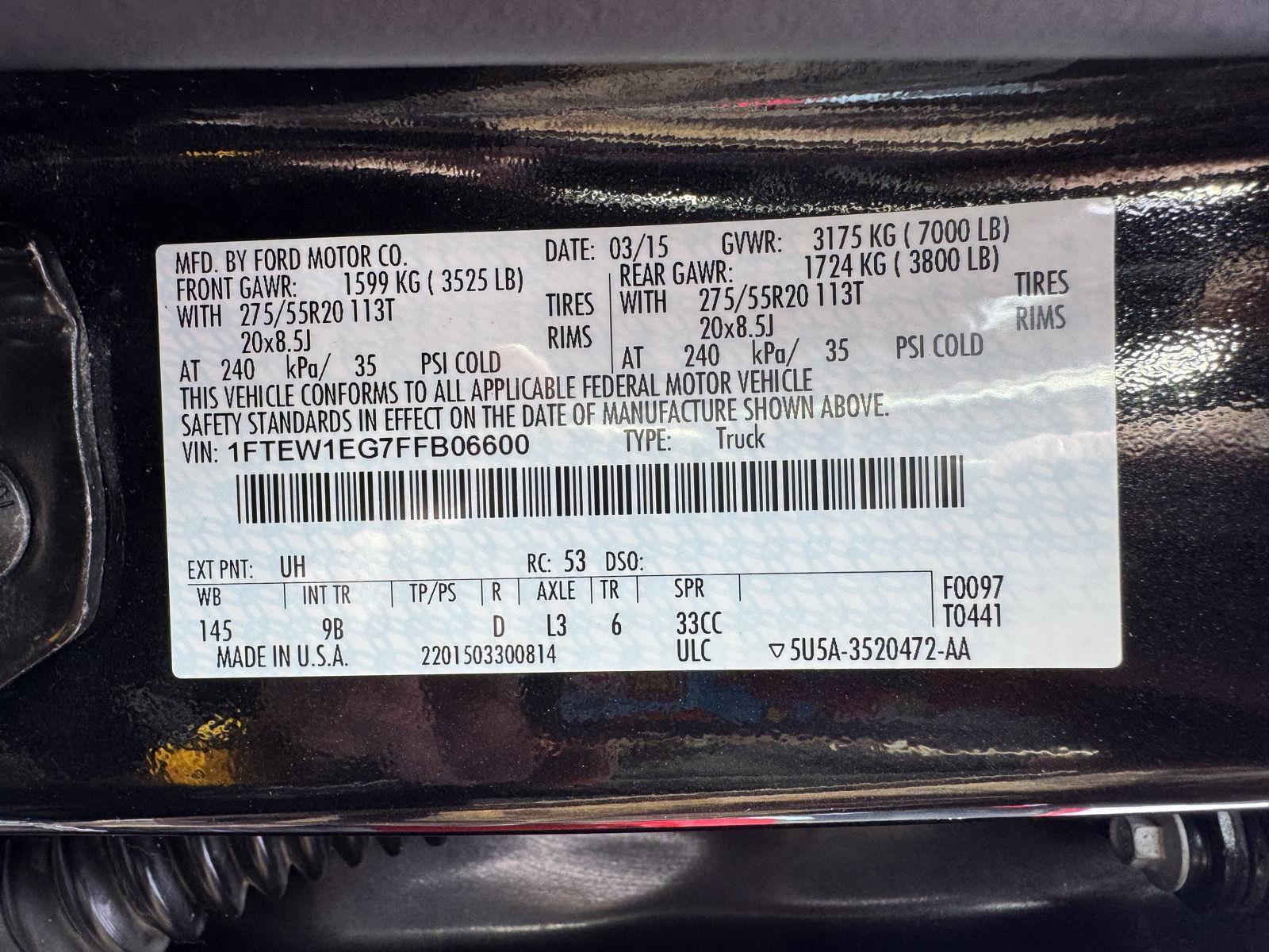 Used 2015 Ford F-150 for sale in St. Joseph MO