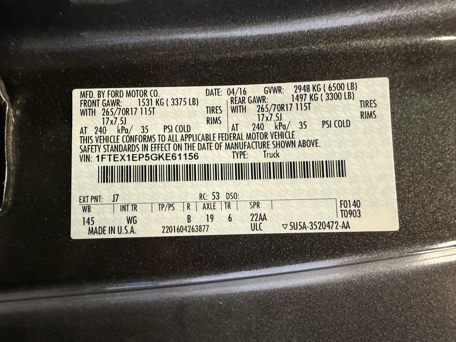 Used 2016 Ford F-150 for sale in St. Joseph MO