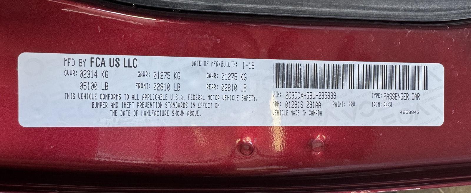 Used 2018 Dodge Charger for sale in St. Joseph MO