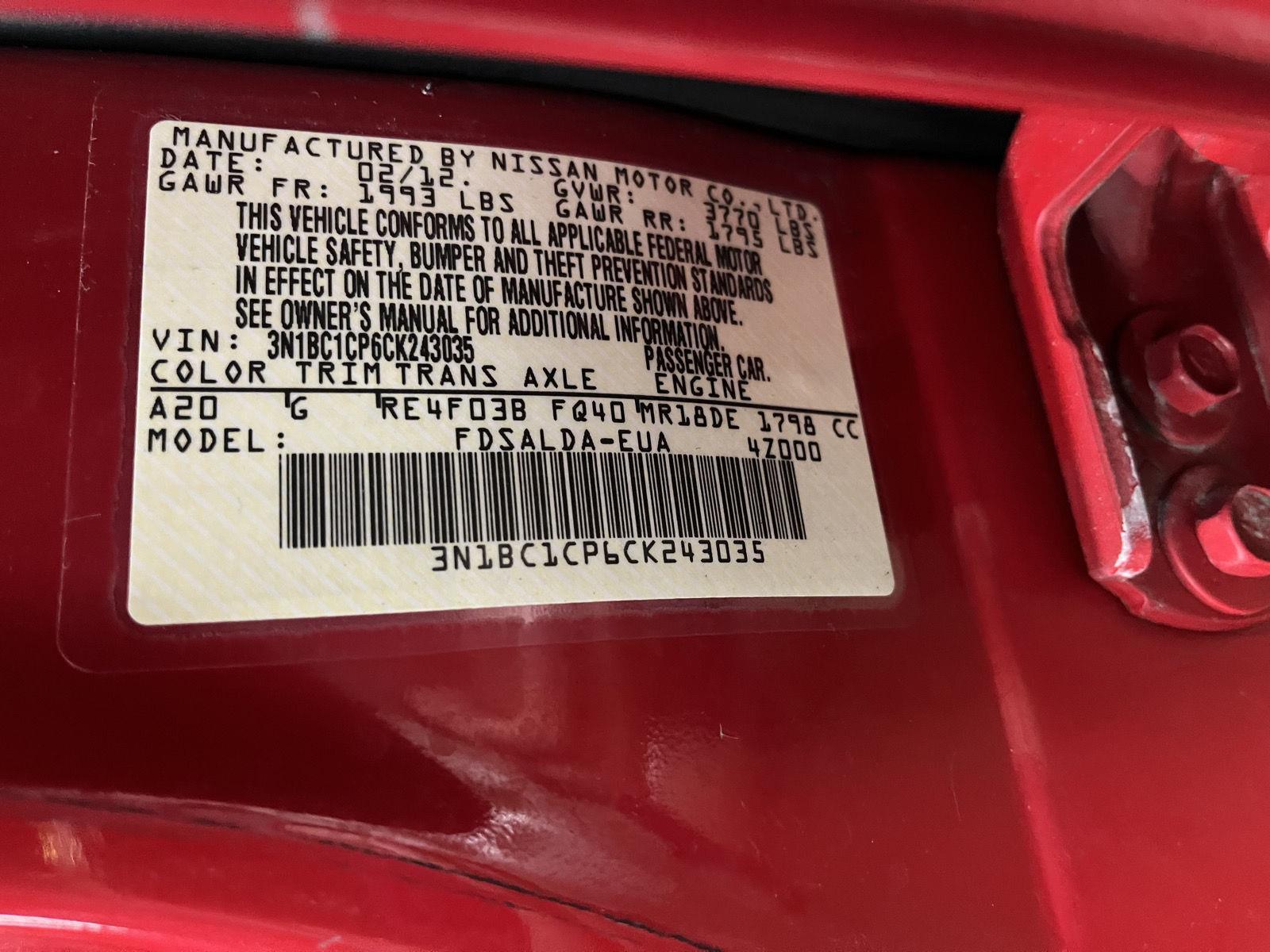 Pre-Owned 2012 Nissan Versa for sale in St. Joseph MO