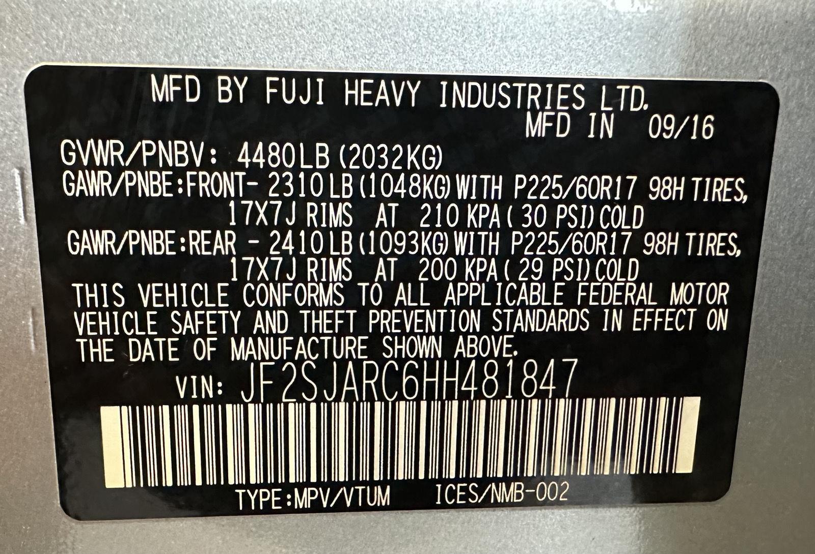 Used 2017 Subaru Forester for sale in St. Joseph MO