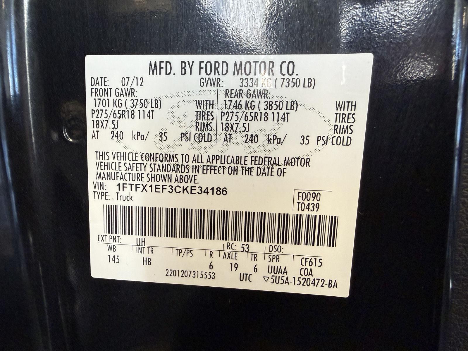 Used 2012 Ford F-150 for sale in St. Joseph MO