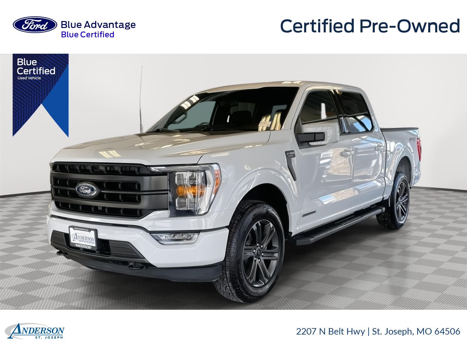 Oxford White 2023 Ford F-150 Pickup Truck Four-Wheel Drive Automatic