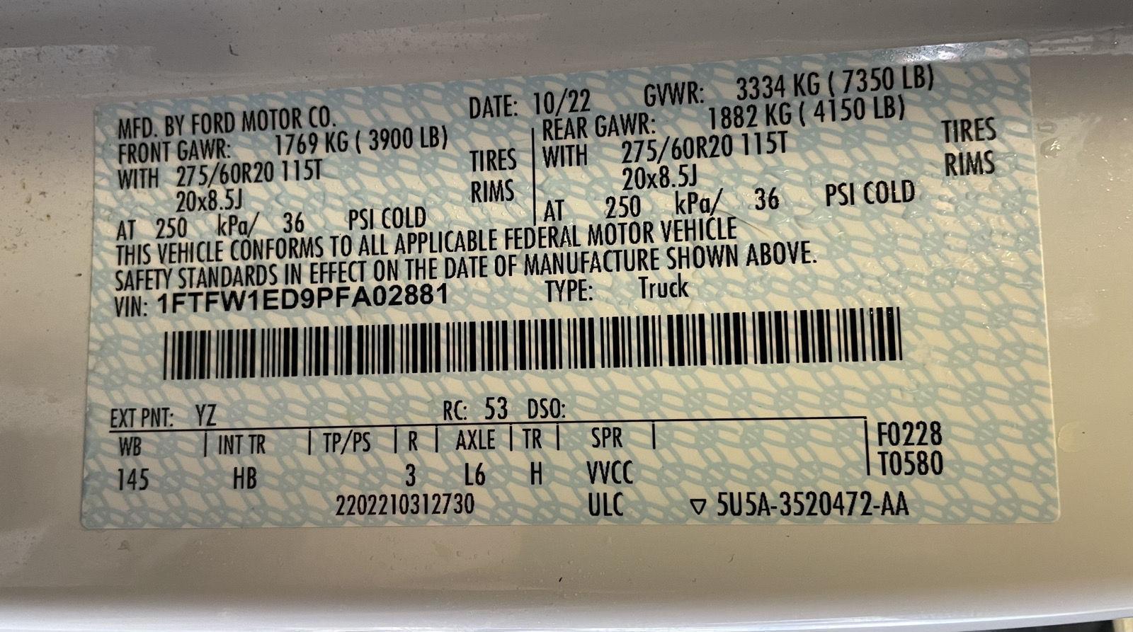 Pre-Owned 2023 Ford F-150 for sale in St. Joseph MO