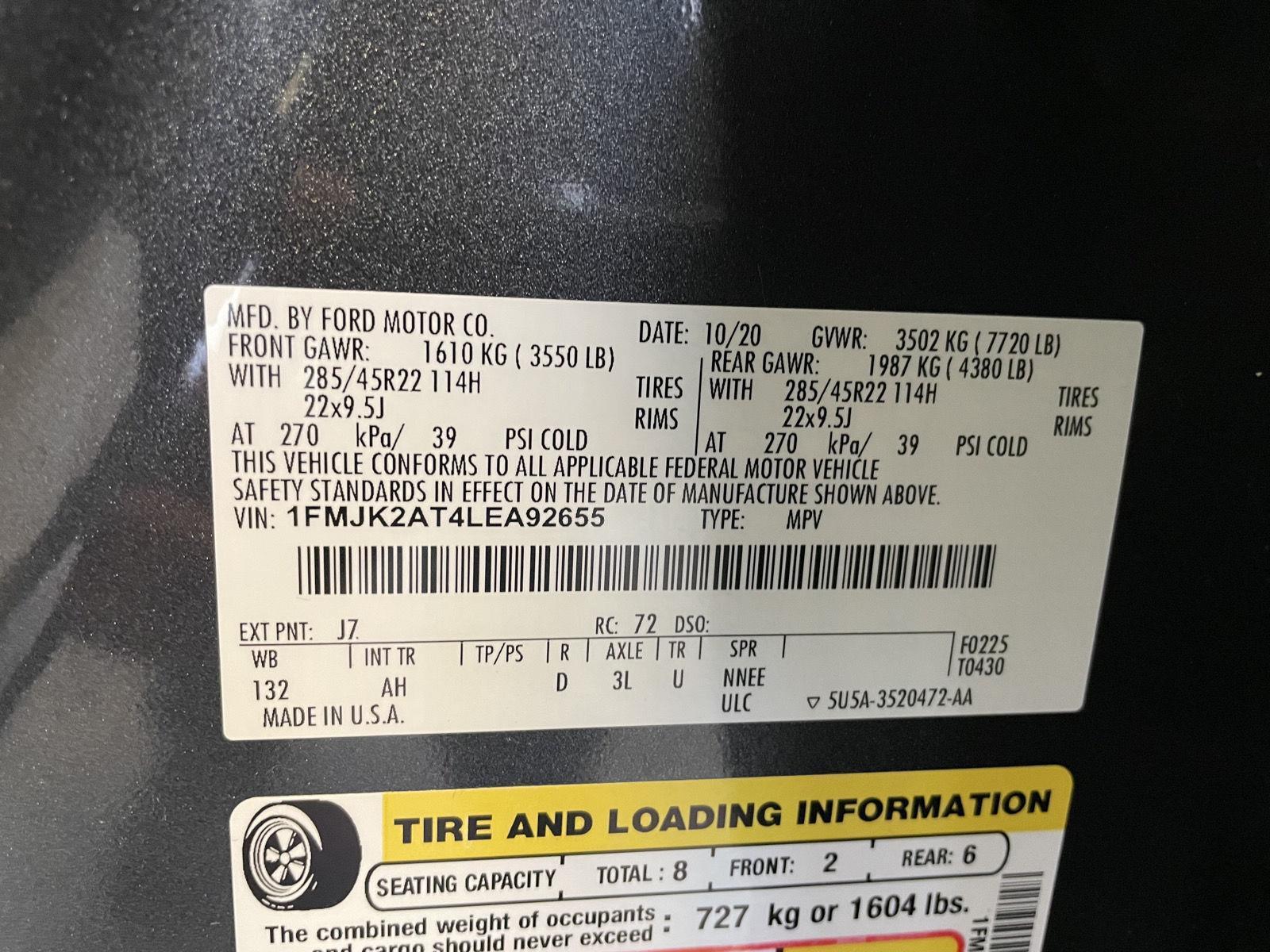 Pre-Owned 2020 Ford Expedition Max for sale in St. Joseph MO