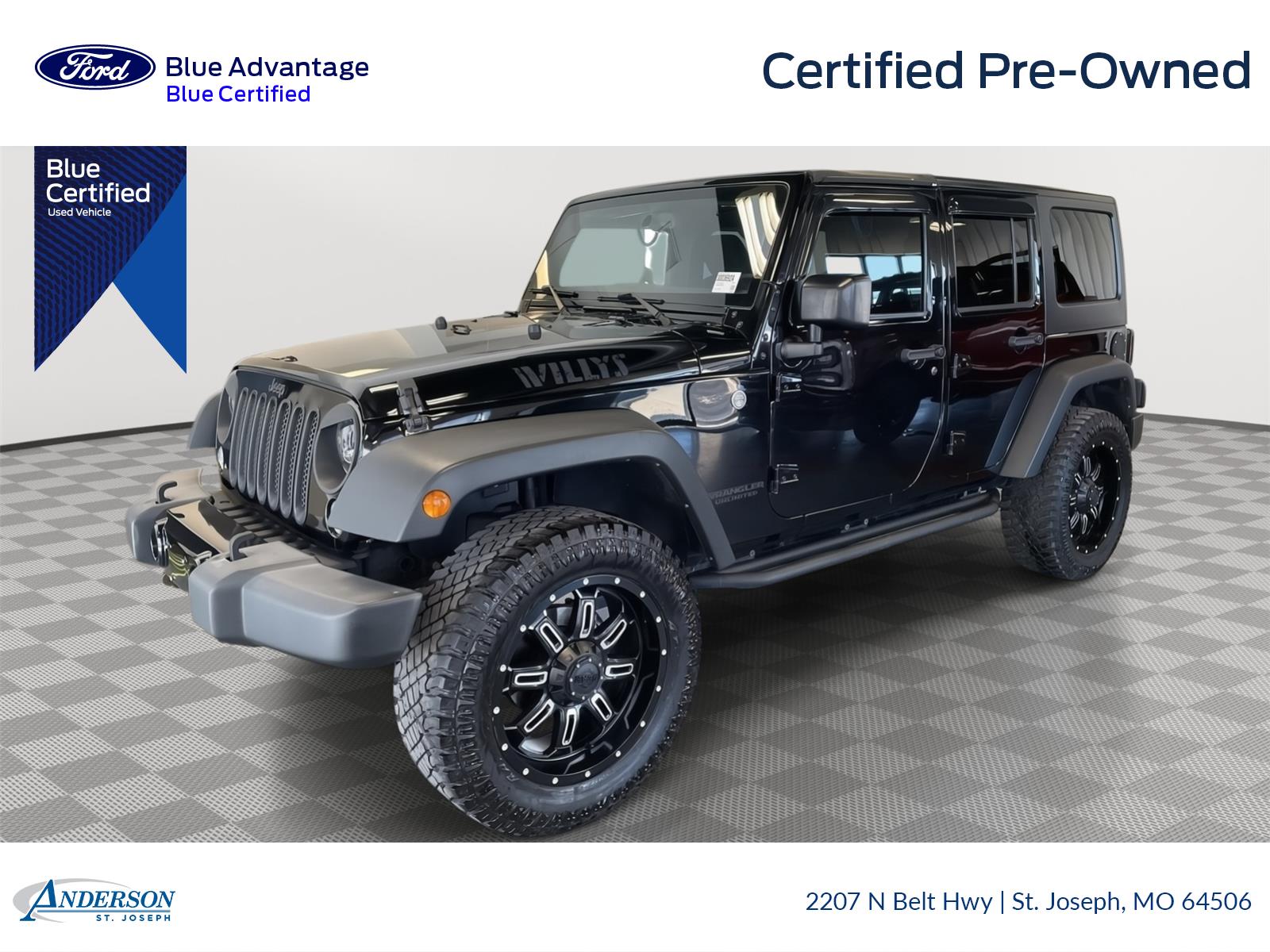 Pre-Owned 2017 Jeep Wrangler for sale in St. Joseph MO