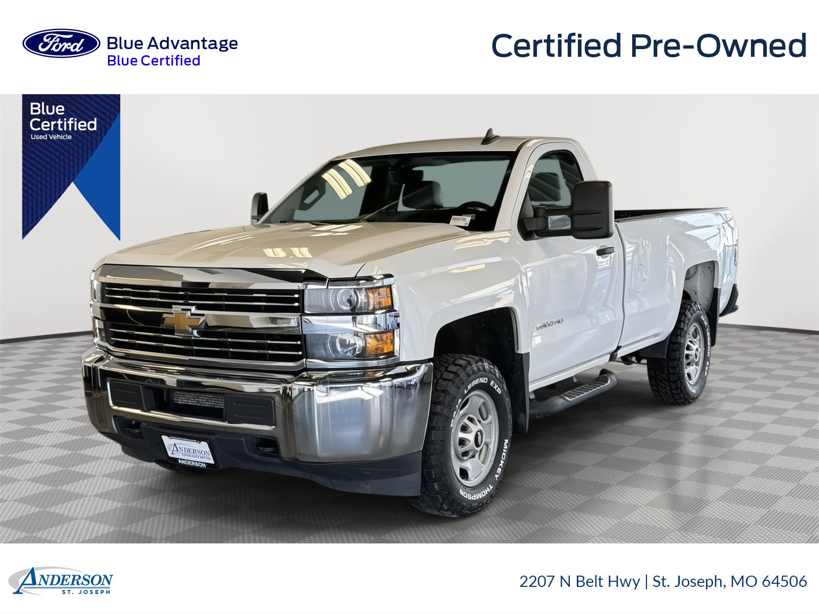 2018 Chevrolet Silverado 2500HD Work Truck LB 4WD