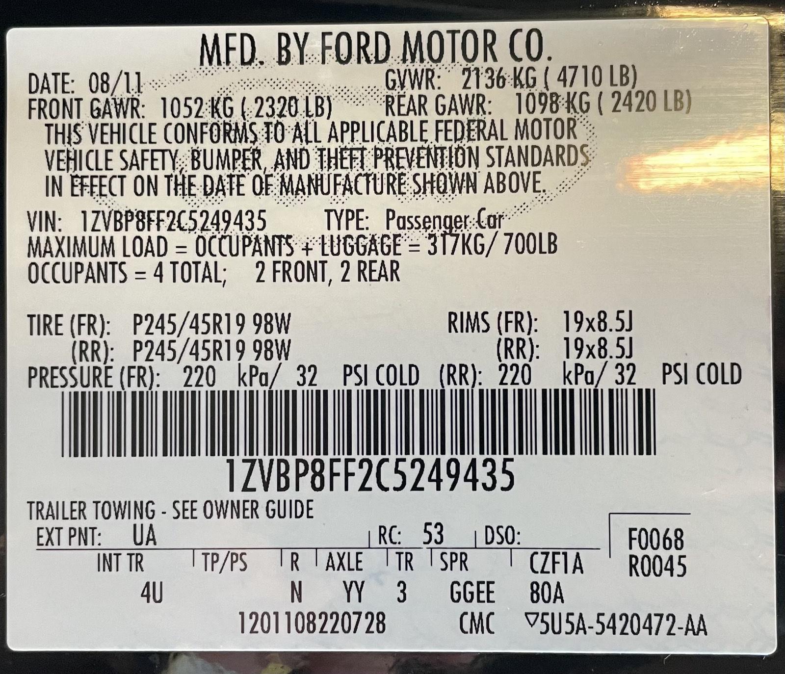 Pre-Owned 2012 Ford Mustang for sale in St. Joseph MO