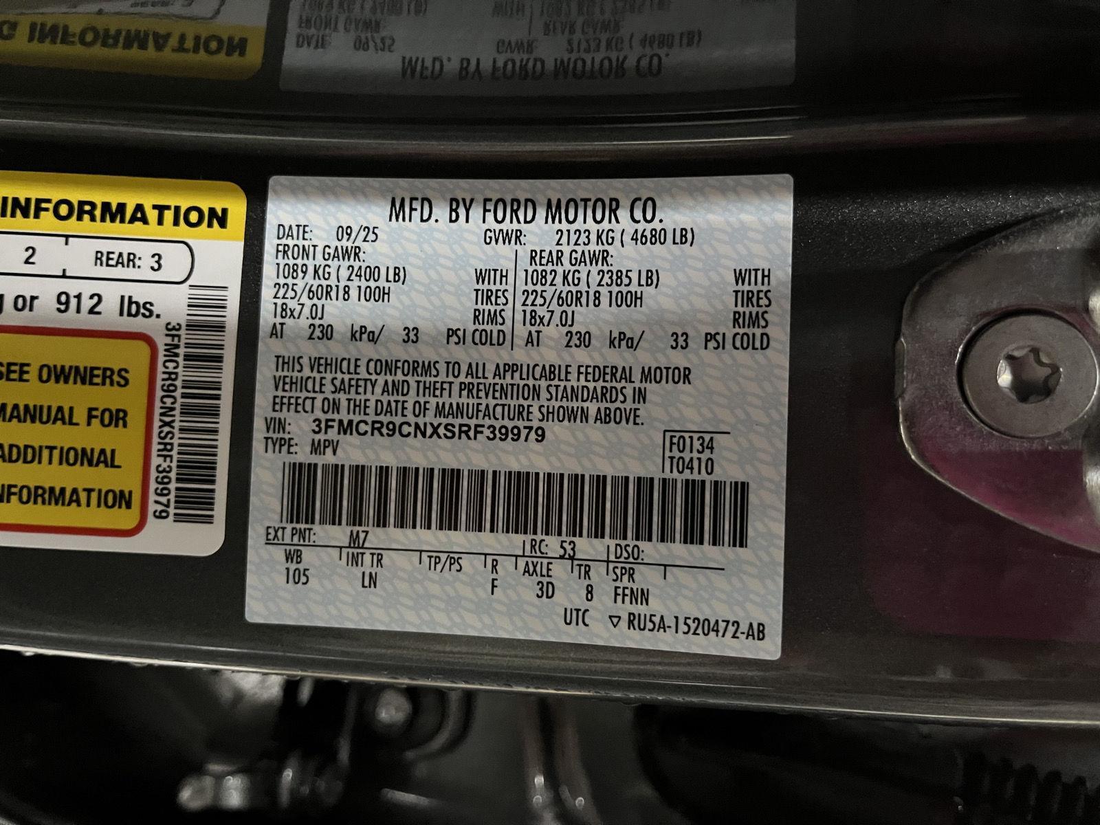 New 2025 Ford Bronco Sport for sale in St. Joseph MO