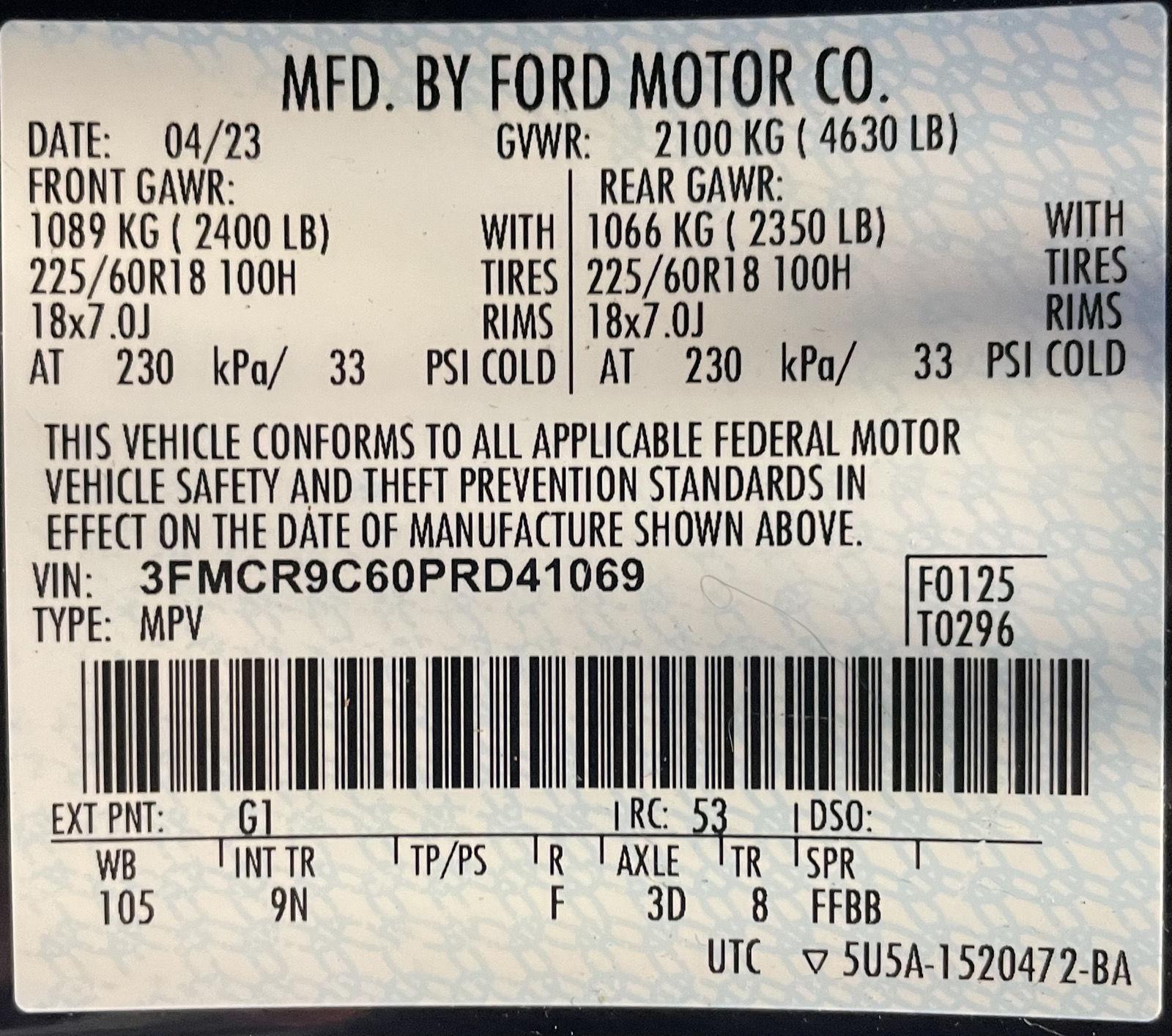 Pre-Owned 2023 Ford Bronco Sport for sale in St. Joseph MO