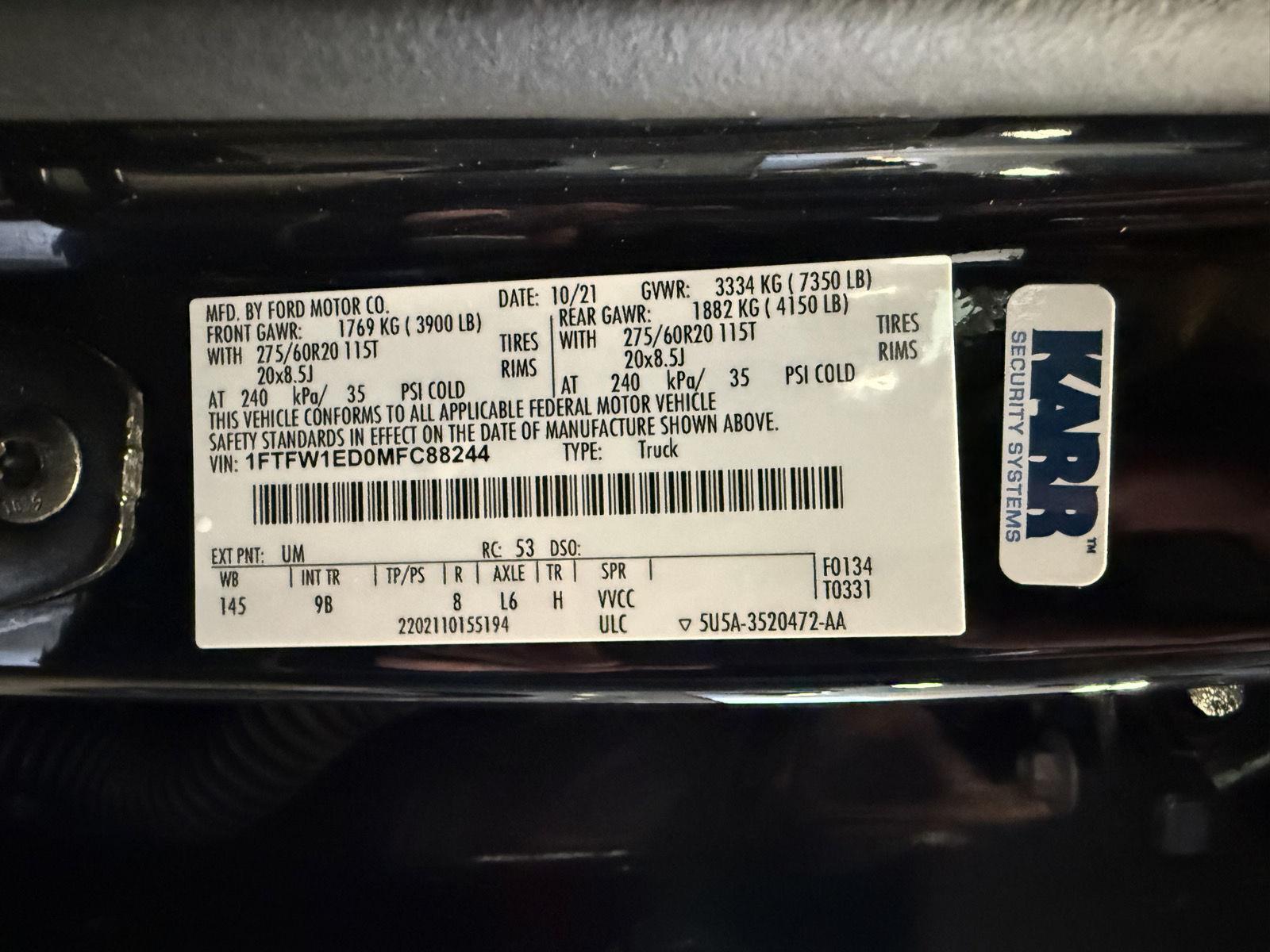 Pre-Owned 2021 Ford F-150 for sale in St. Joseph MO