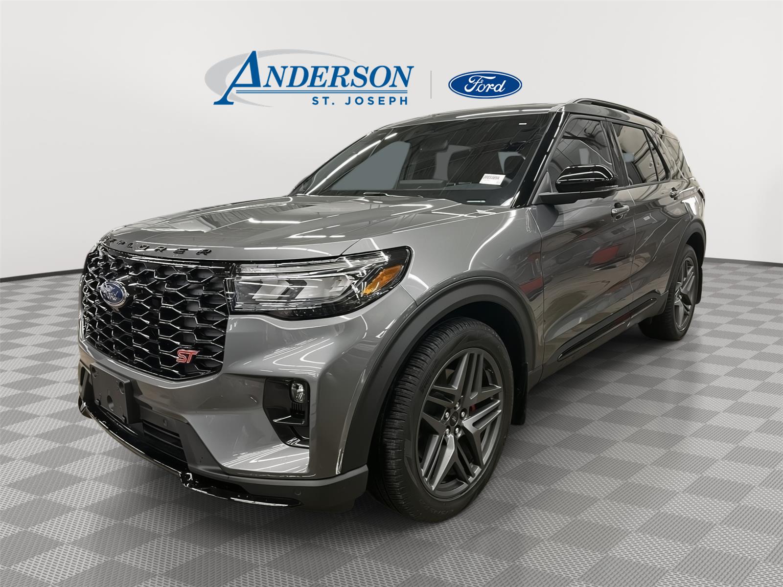 Carbonized Gray 2026 Ford Explorer ST AWD SUV / Crossover All-Wheel Drive Automatic