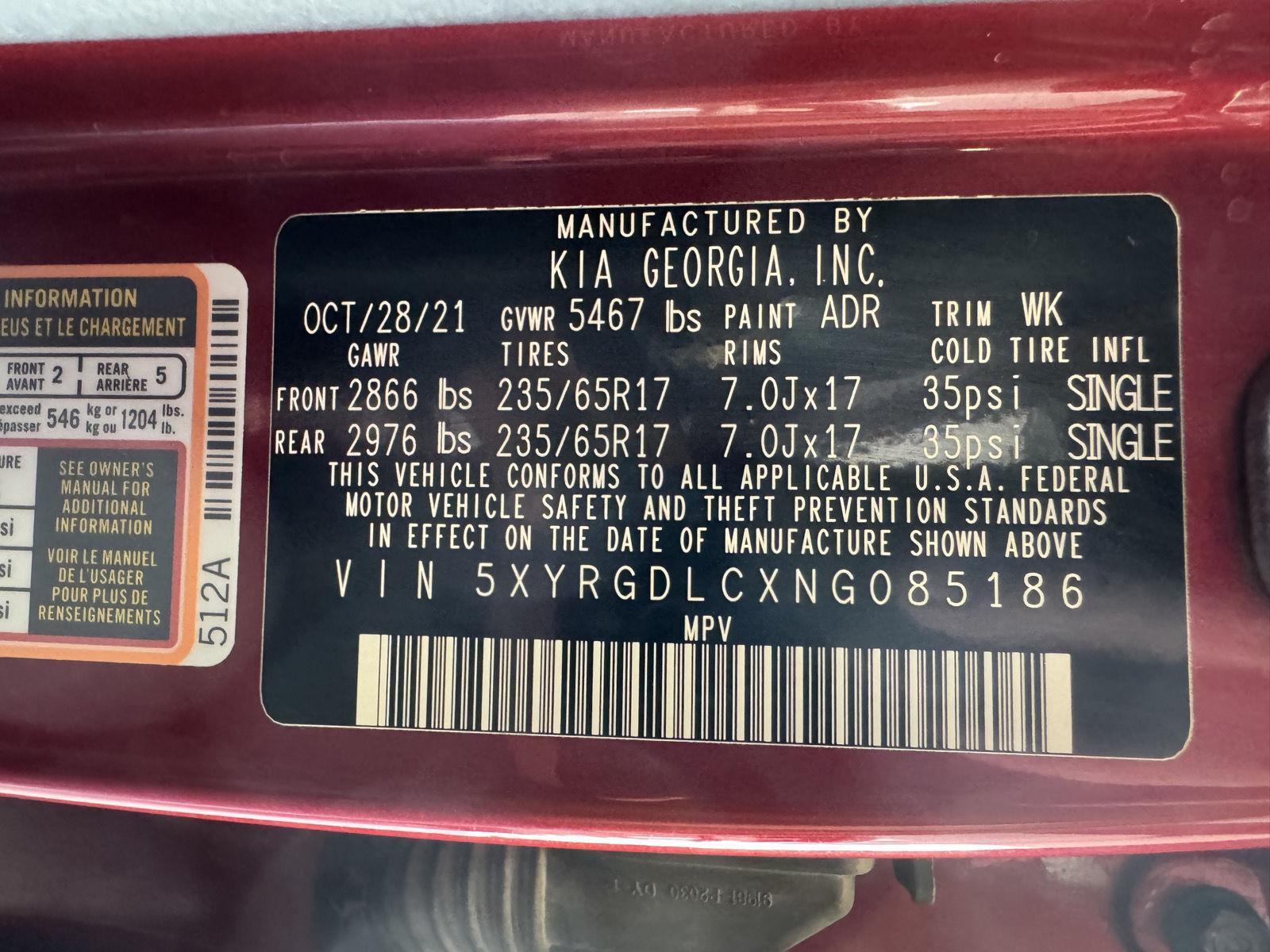 Pre-Owned 2022 Kia Sorento for sale in St. Joseph MO