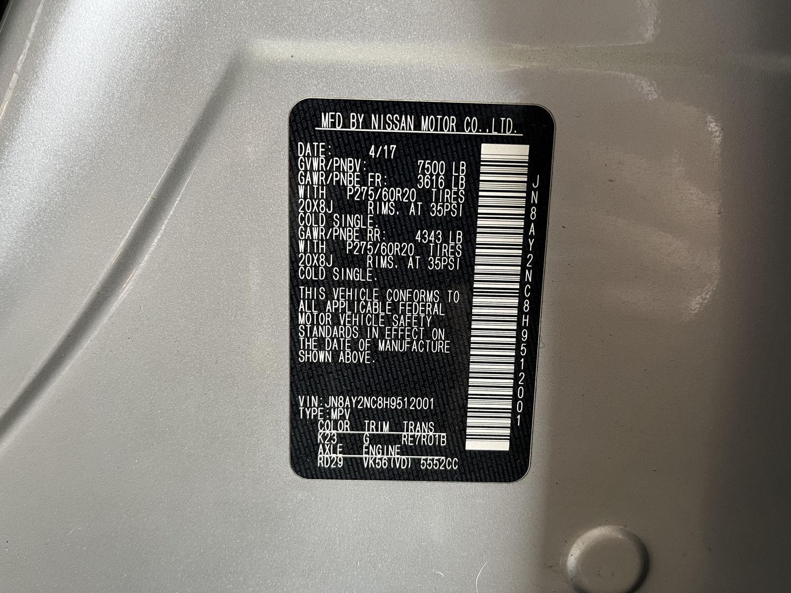 Used 2017 Nissan Armada for sale in St. Joseph MO