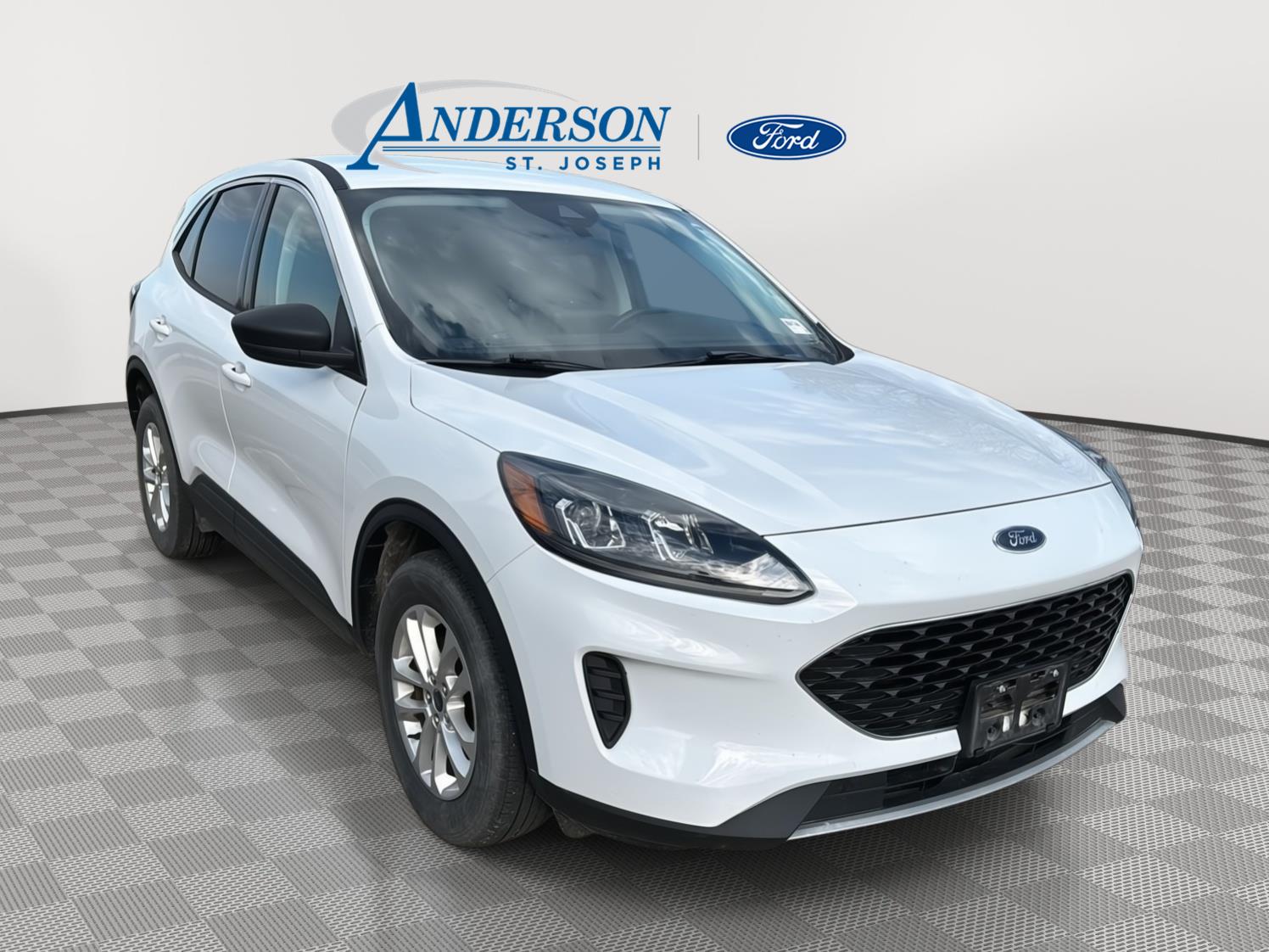 Oxford White 2022 Ford Escape SE AWD SUV / Crossover All-Wheel Drive 8-Speed Automatic