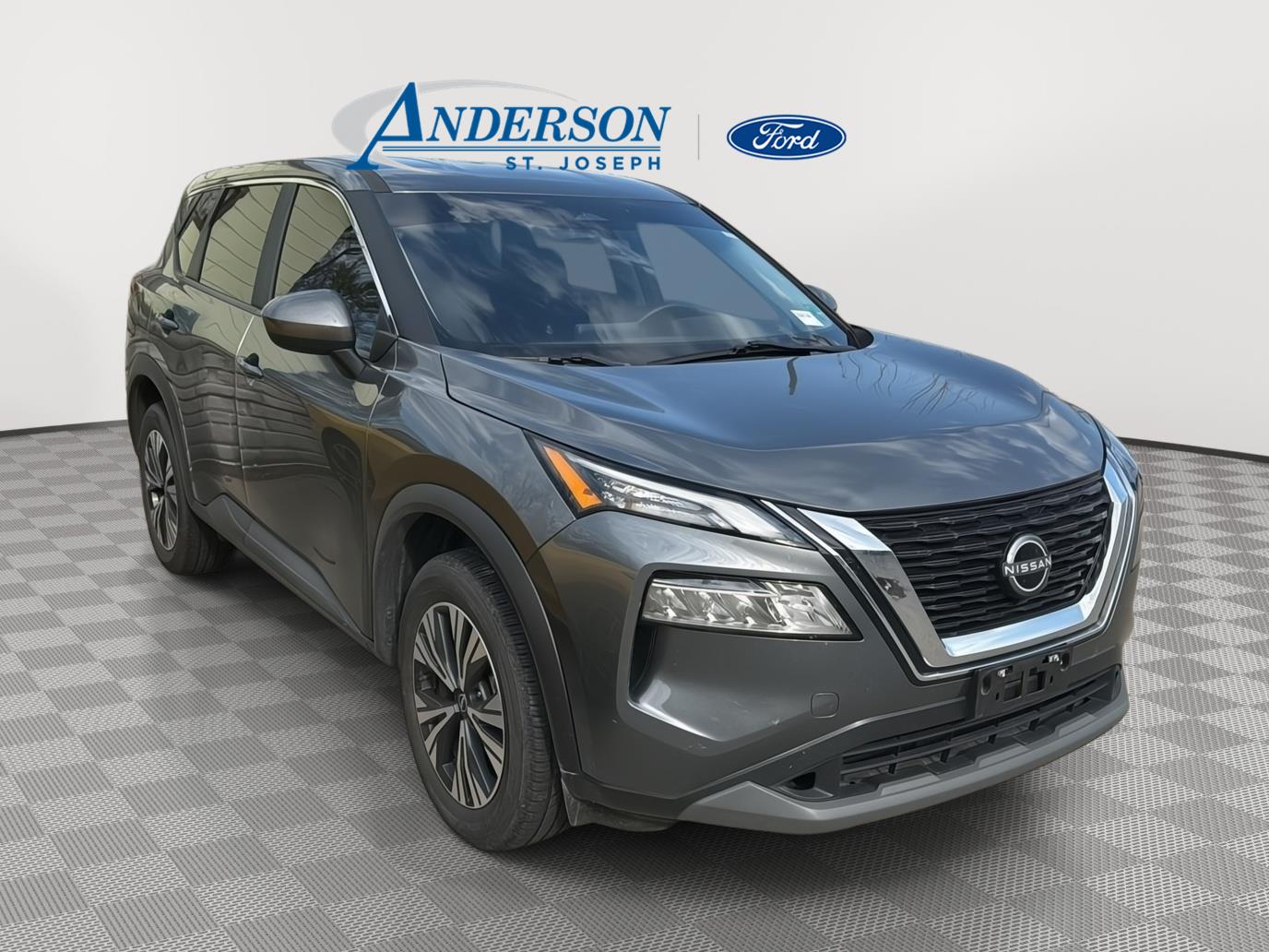 Gray (Gun Metallic) 2023 Nissan Rogue SV AWD SUV / Crossover All-Wheel Drive Continuously Variable Transmission