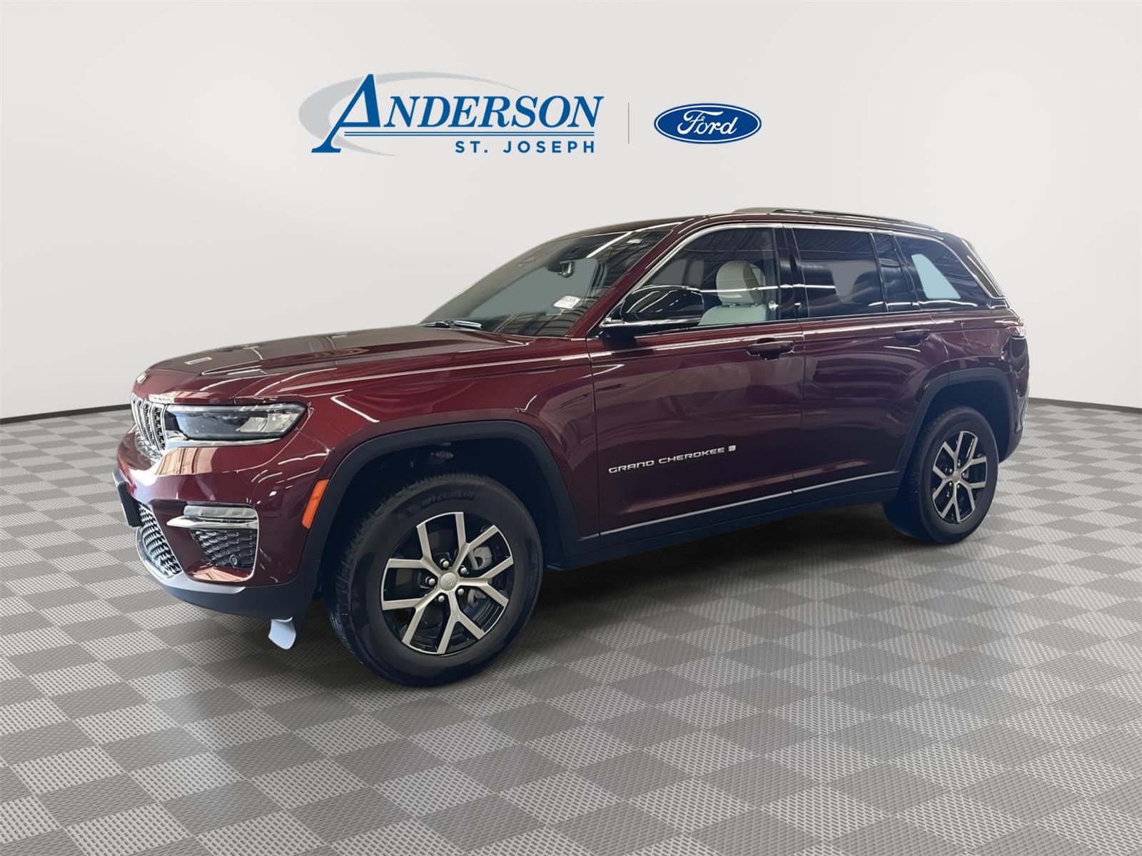 Velvet Red Pearlcoat 2025 Jeep Grand Cherokee Limited 4WD SUV / Crossover Four-Wheel Drive 8-Speed Automatic