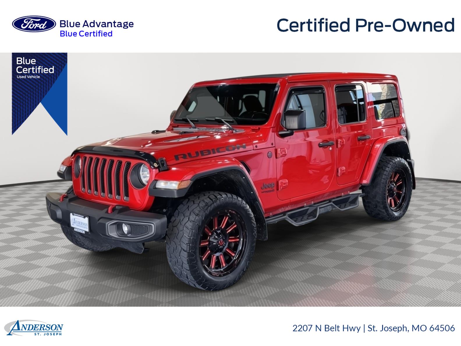 Firecracker Red Clearcoat 2021 Jeep Wrangler Unlimited Rubicon 4WD SUV / Crossover Four-Wheel Drive 8-Speed Automatic