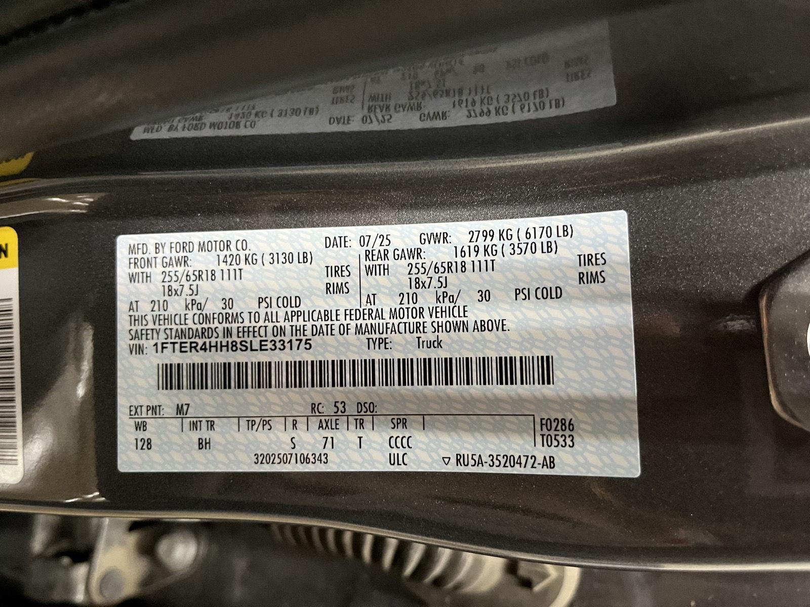 Pre-Owned 2025 Ford Ranger for sale in St. Joseph MO