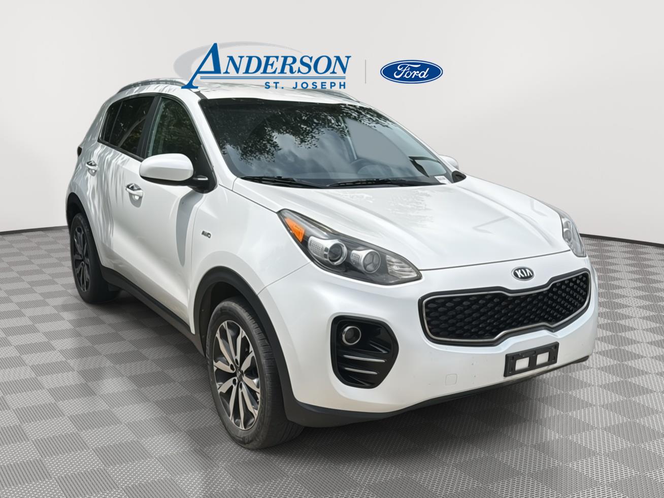 Snow White Pearl 2017 Kia Sportage EX AWD SUV / Crossover All-Wheel Drive 6-Speed Automatic