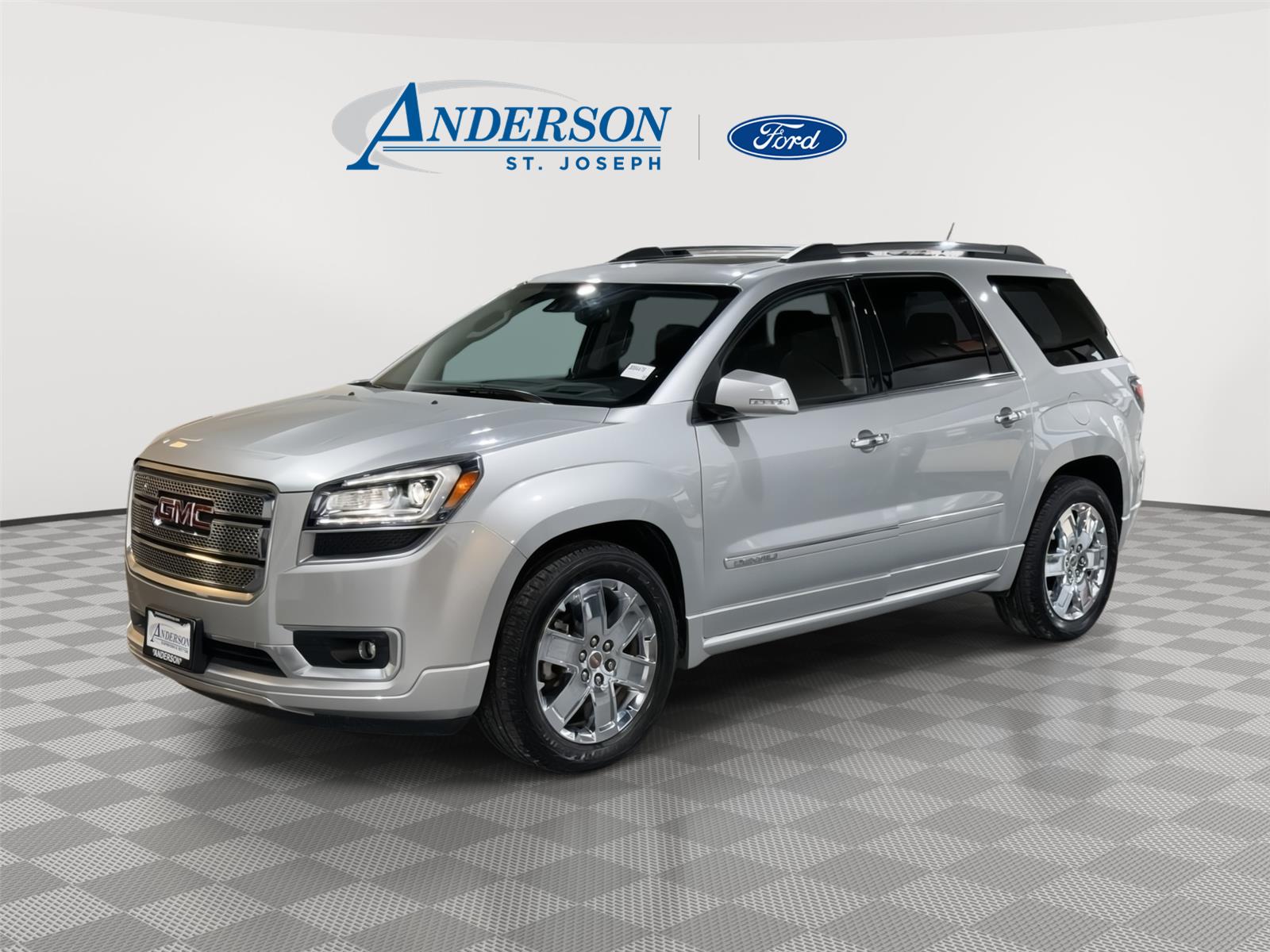 Quicksilver Metallic 2015 GMC Acadia Denali AWD SUV / Crossover All-Wheel Drive 6-Speed Automatic