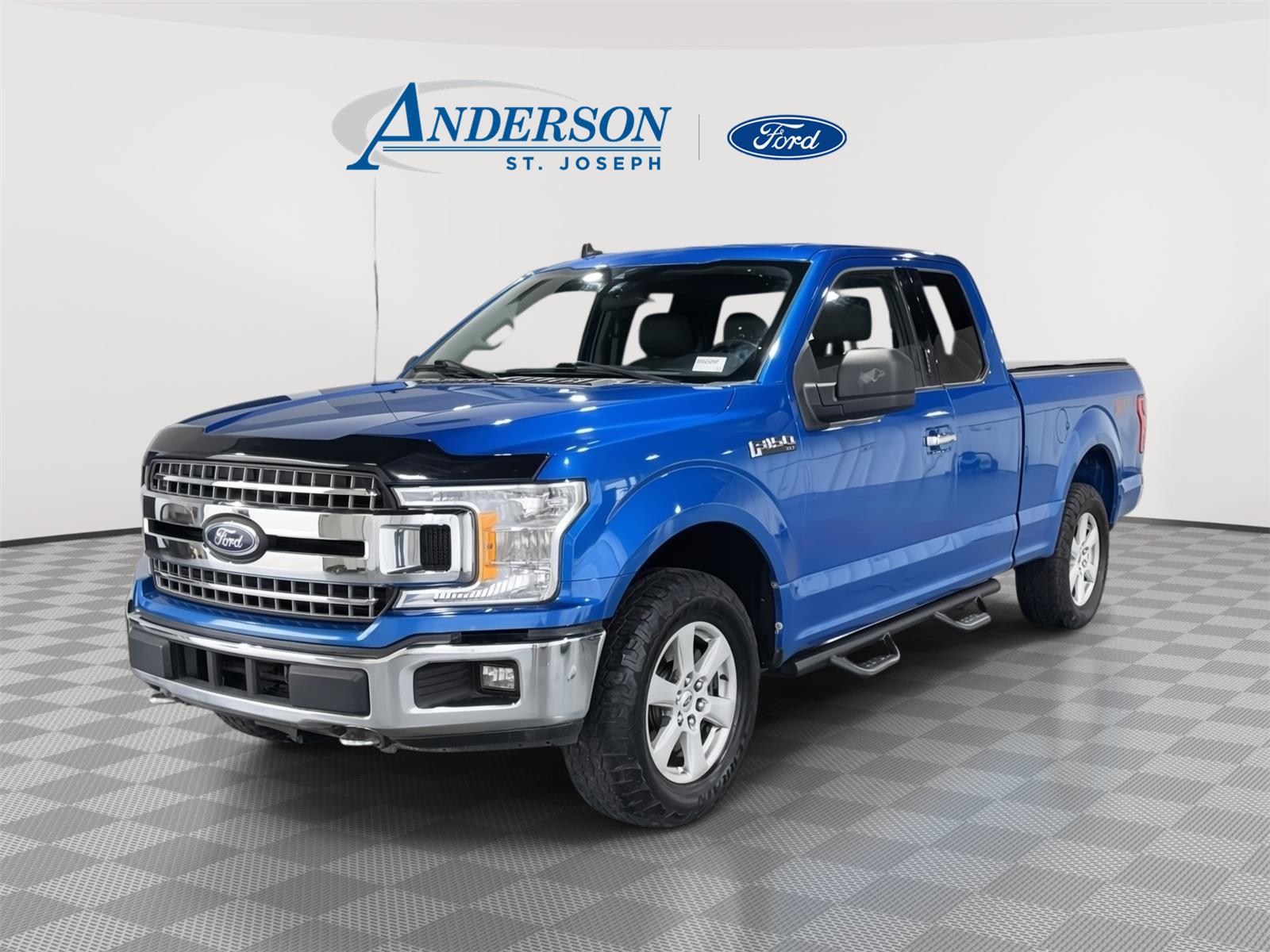 Agate Black 2020 Ford F-150 XLT SuperCab 4WD Pickup Truck Four-Wheel Drive Automatic