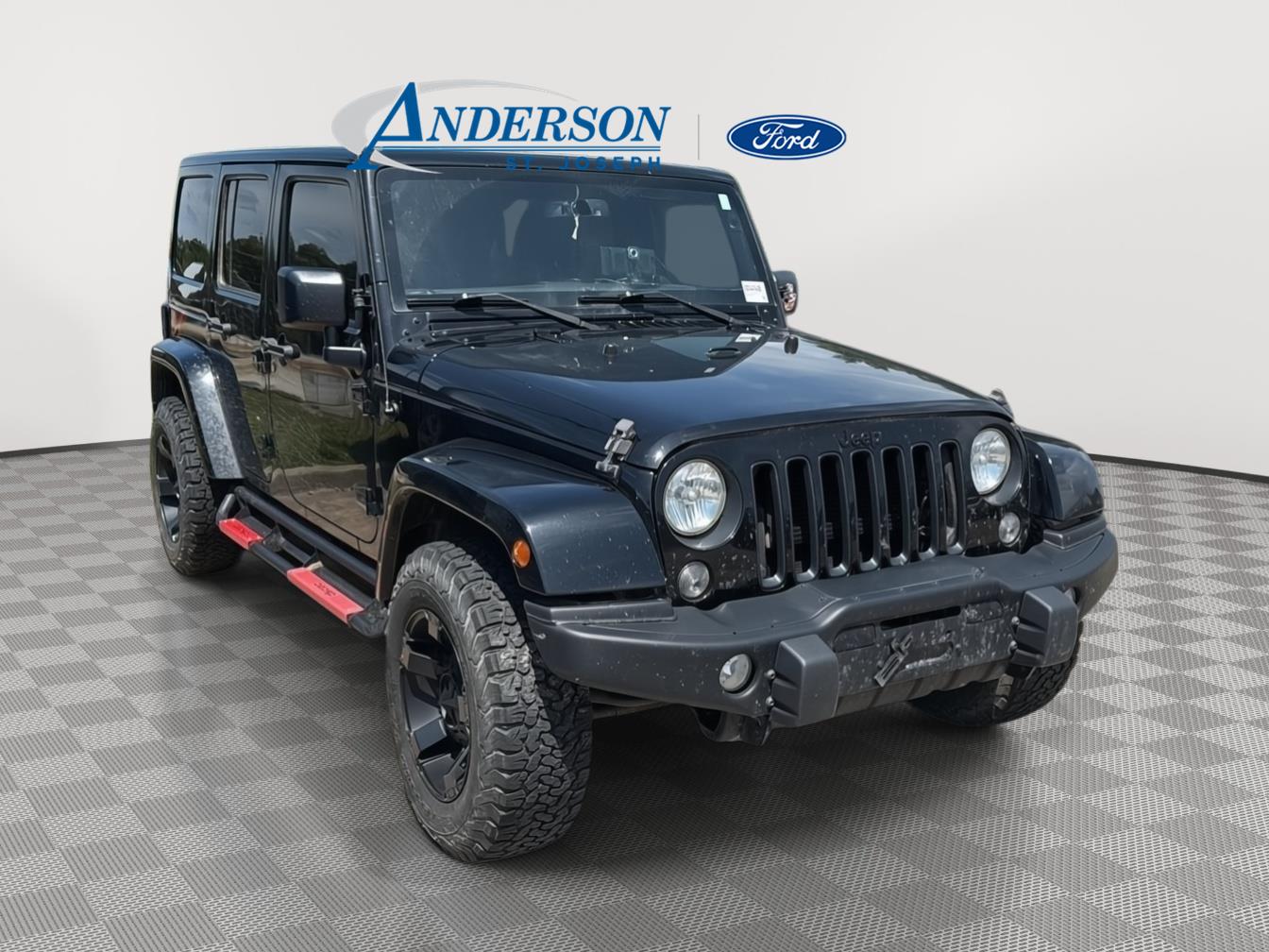 Black 2016 Jeep Wrangler SUV / Crossover Four-Wheel Drive 5-Speed Automatic